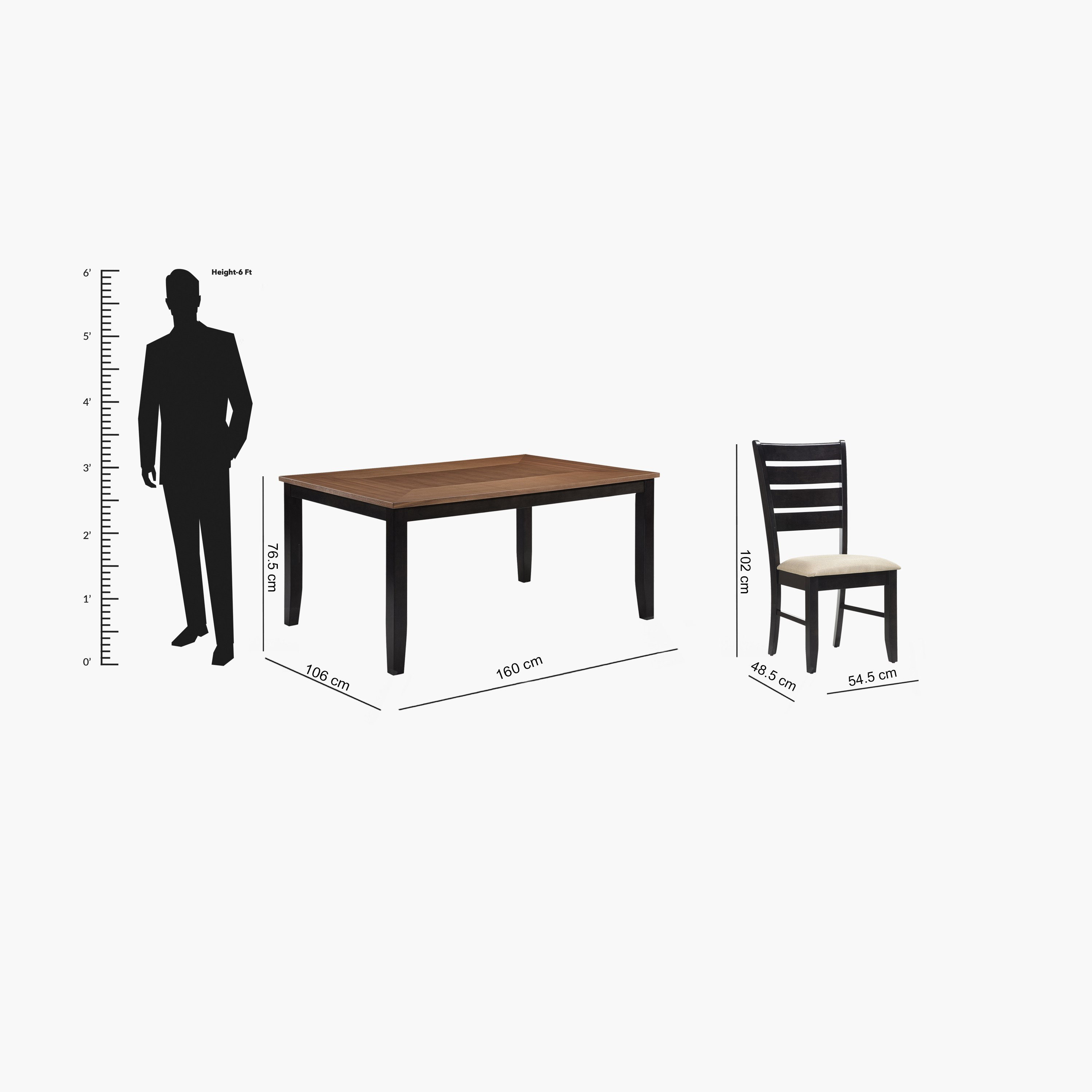 Magnolia Large 6-Seater Dining Set-hbxfurniture-diningtablesandsets-diningsets-sixseater-image-4