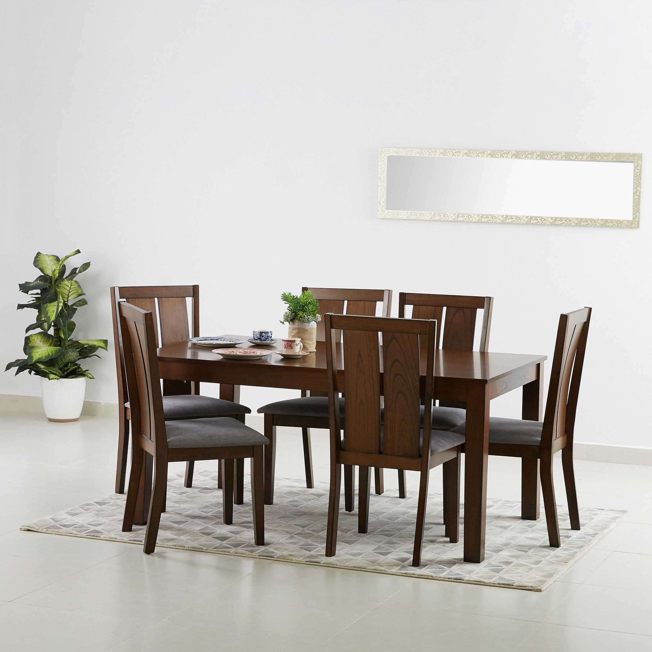 Atlas 6-Seater Dining Set-hbxfurniture-diningtablesandsets-diningsets-sixseater-image-1