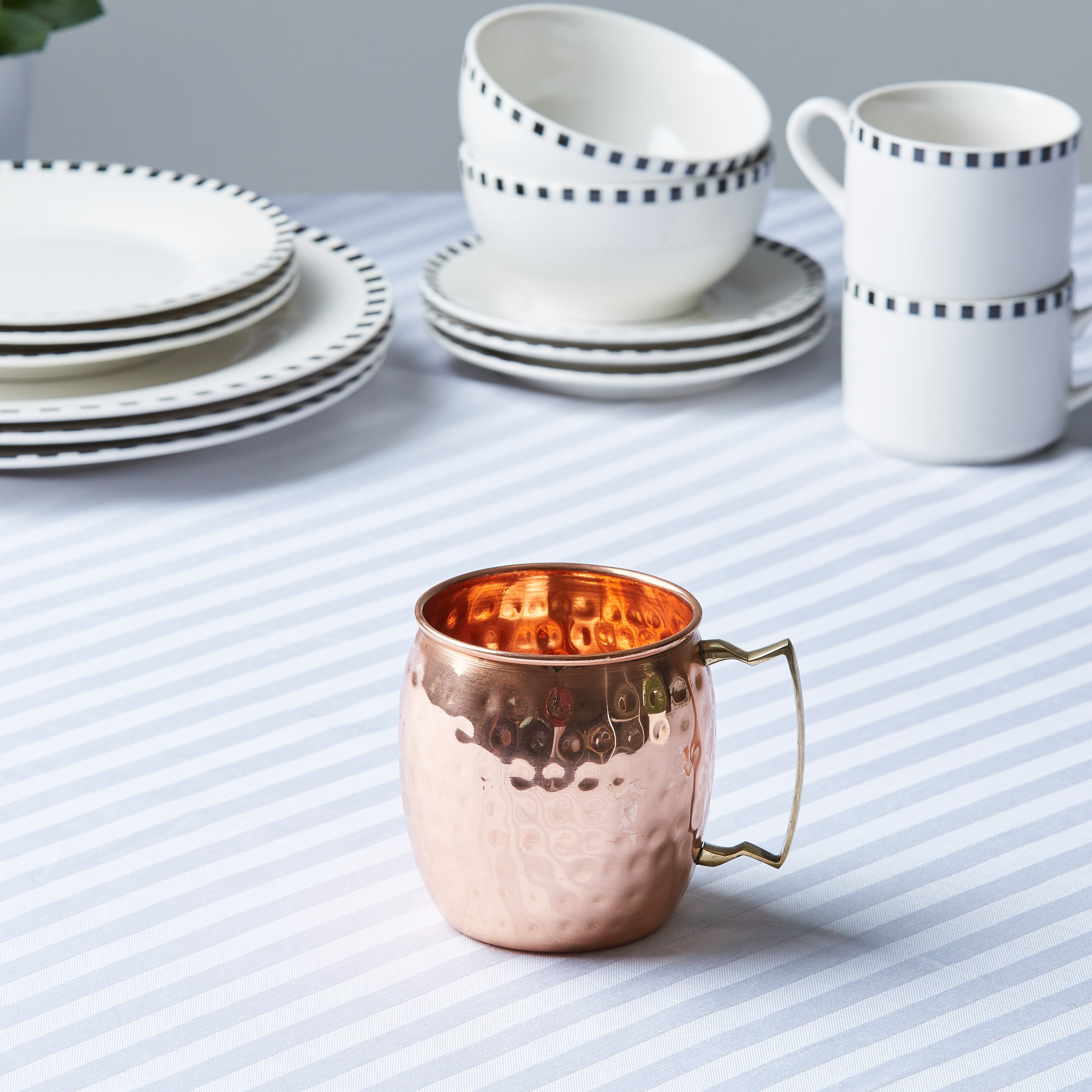 Essence Copper Mule Mug with Hammered Finish - 400 ml-hbxhomeware-hbxkitchen-image-4
