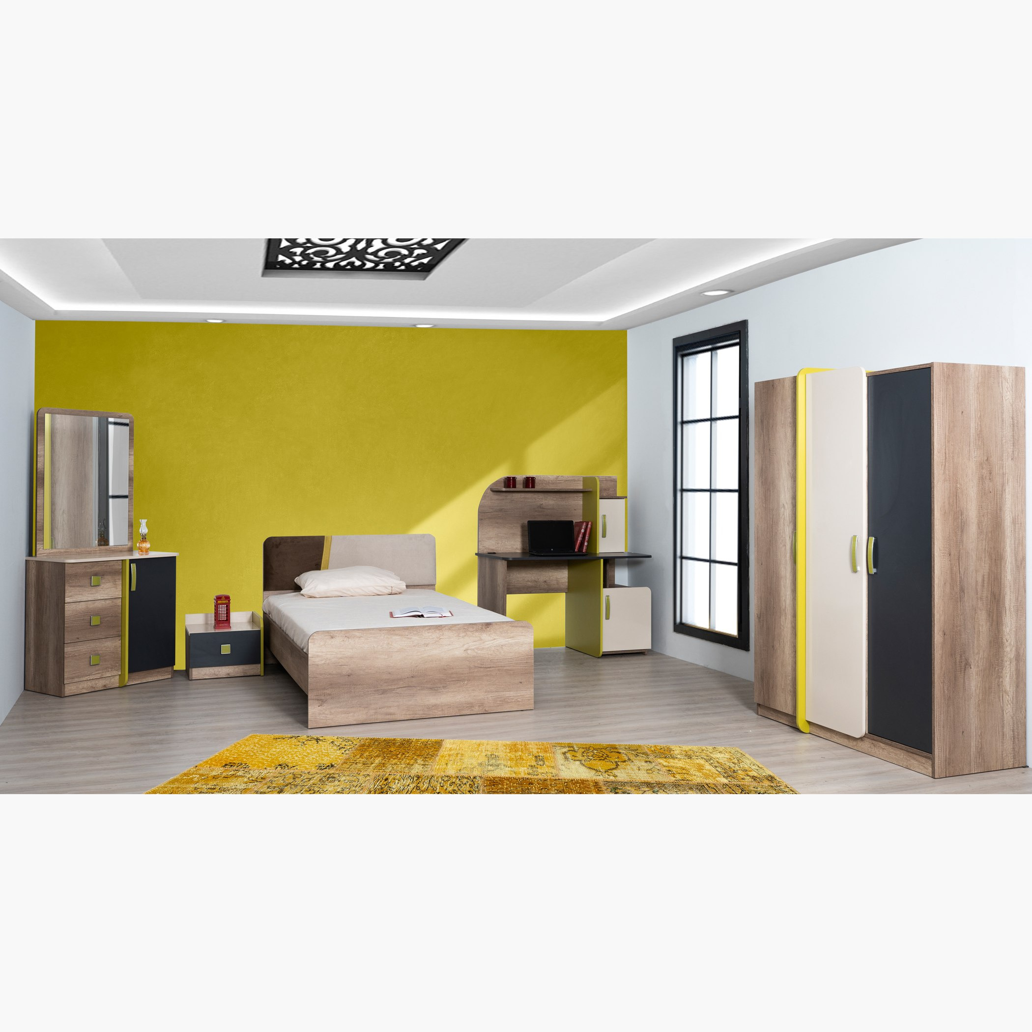 مكتب دراسة بمساحة تخزين - ميونيخ من موڤو -hbxfurniture-office-desks-image-7