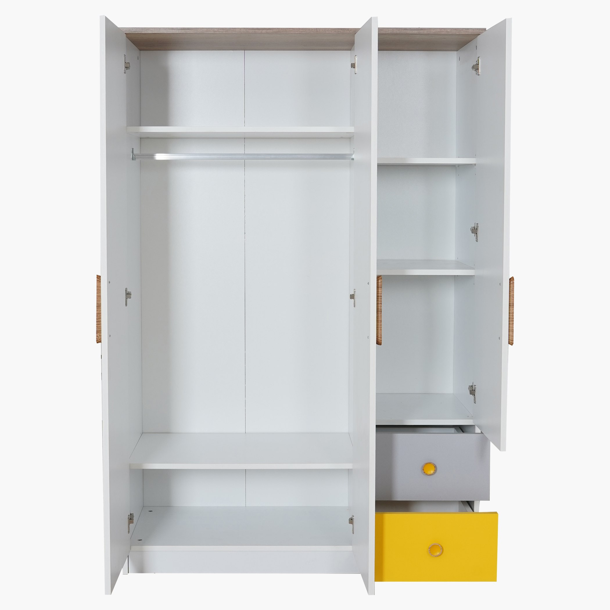 خزانة ملابس بدرجين وثلاثة أبواب مع مرآة من ساني-hbxfurniture-wardrobes-image-4