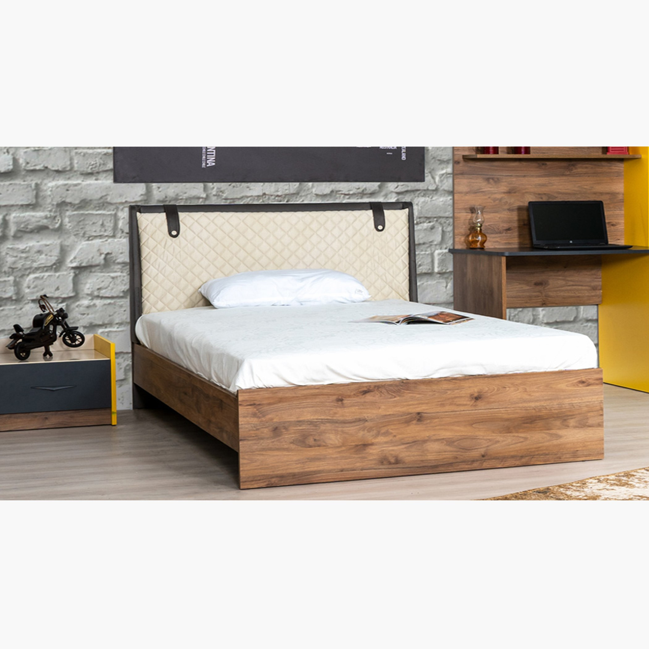 سرير توين - تانيا من موڤو - 120x200 سم-hbxbedroom-bedsandbedsets-beds-twin-image-1