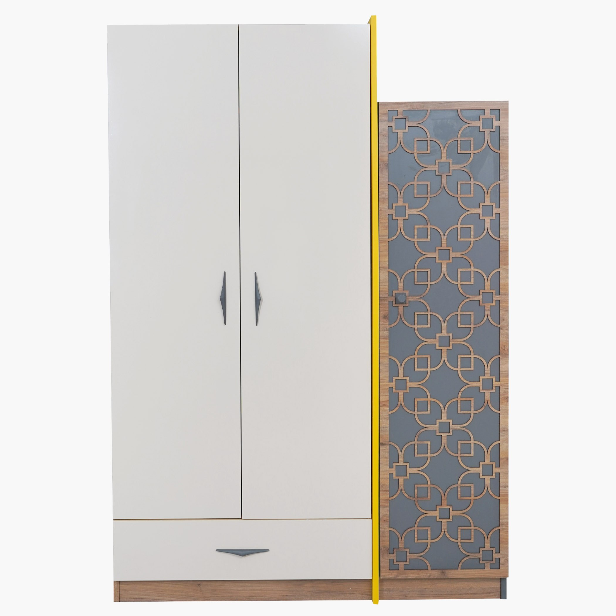 خزانة ملابس 3 أدراج ودرج واحد - تانيا من موڤو-hbxfurniture-wardrobes-image-2