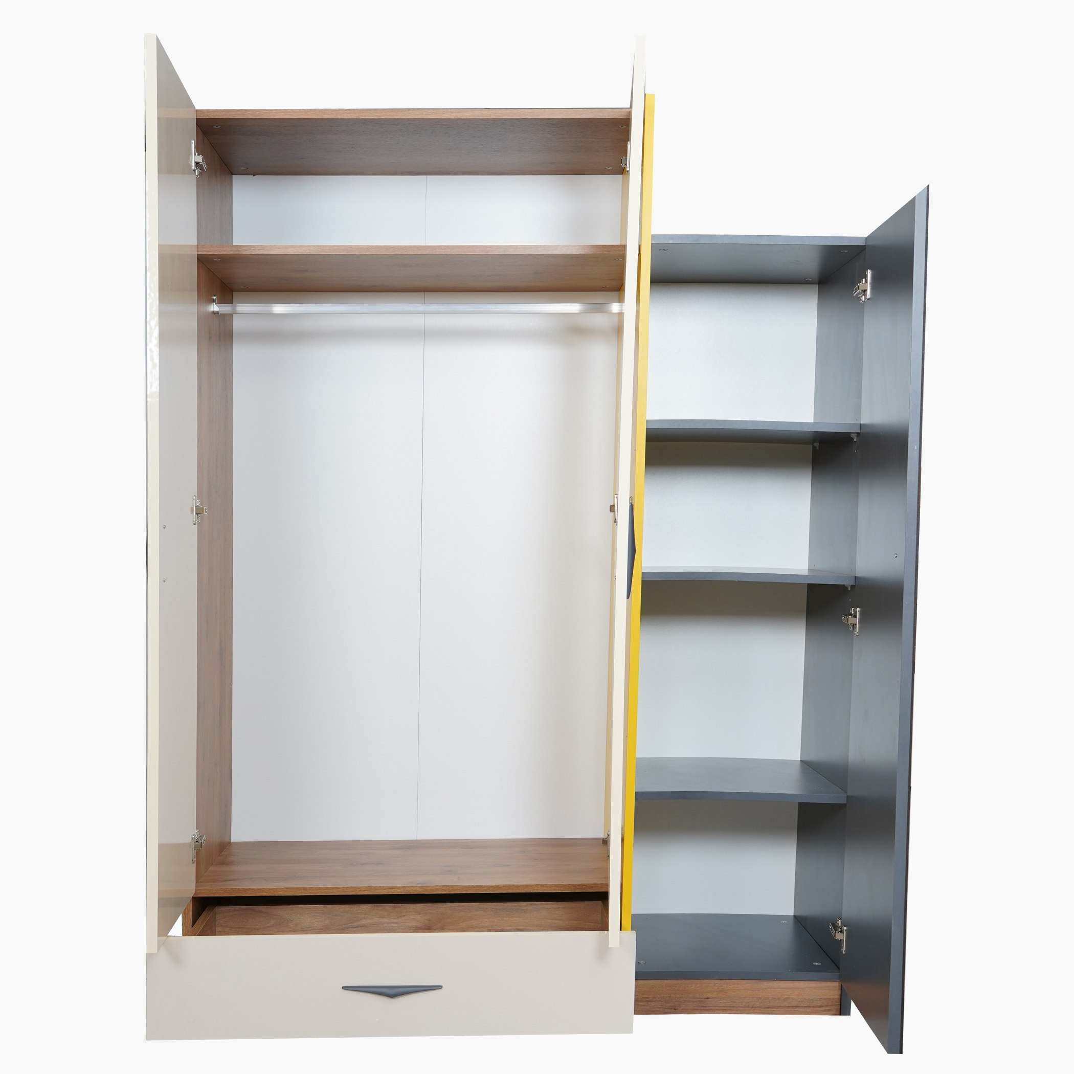 خزانة ملابس 3 أدراج ودرج واحد - تانيا من موڤو-hbxfurniture-wardrobes-image-5