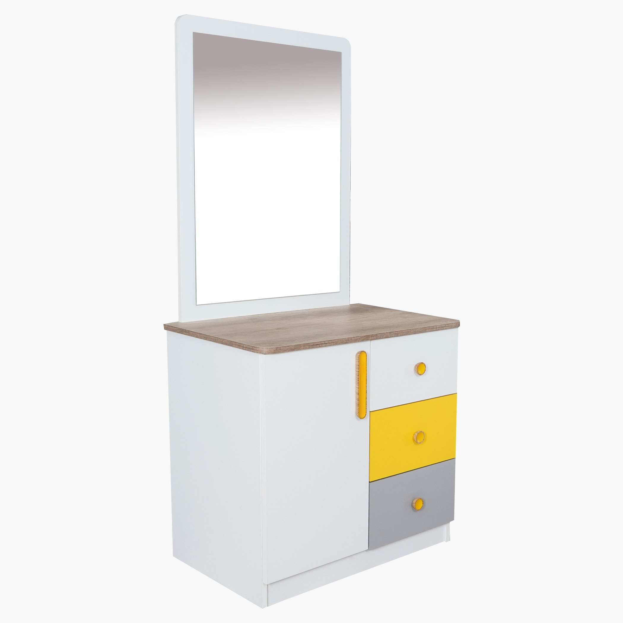 طاولة تزيين بـ3 أدراج دون مرآة من ساني-hbxfurniture-kidsroom-kidsdressersandmirrors-image-3
