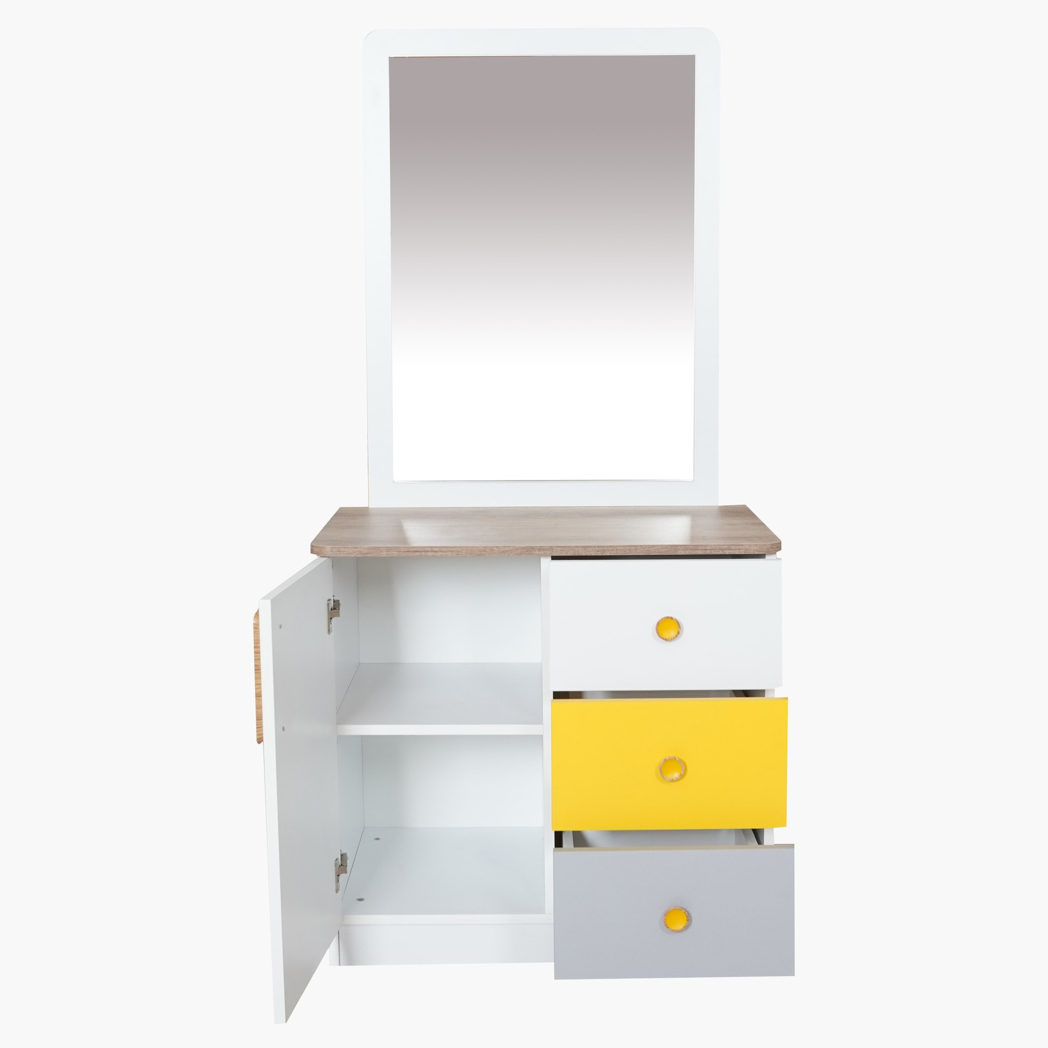 طاولة تزيين بـ3 أدراج دون مرآة من ساني-hbxfurniture-kidsroom-kidsdressersandmirrors-image-4