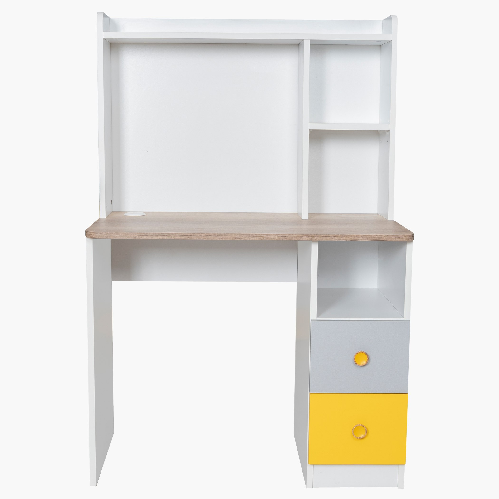 مكتب دراسة بدرجين مع خزانة من صاني-hbxfurniture-office-desks-image-2