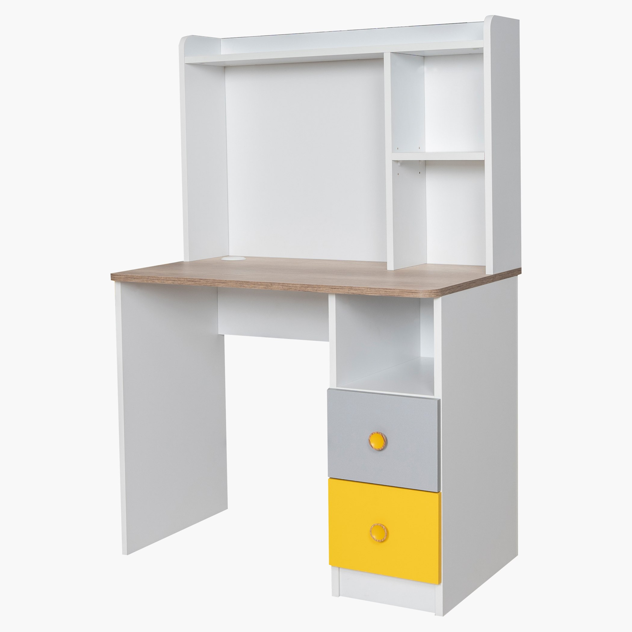 مكتب دراسة بدرجين مع خزانة من صاني-hbxfurniture-office-desks-image-3
