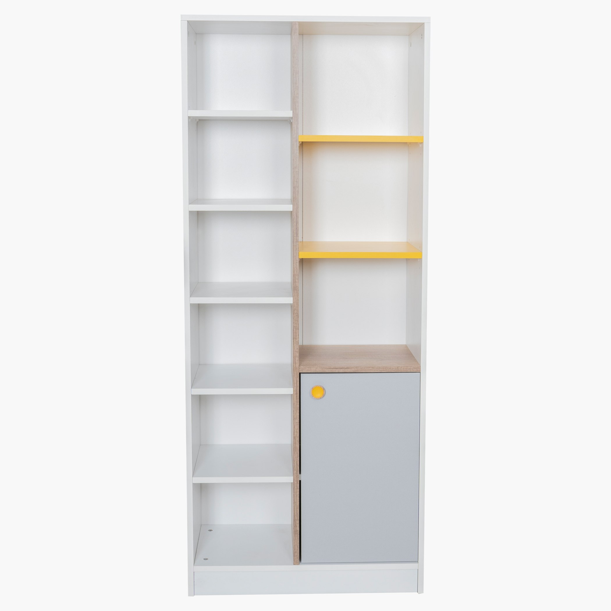 Sunny Panelled 1-Door Bookcase - 72.6x32.1x175.5 cm-PROMO_HB_SA_HBX10_TH1000_NEW_031025-image-1