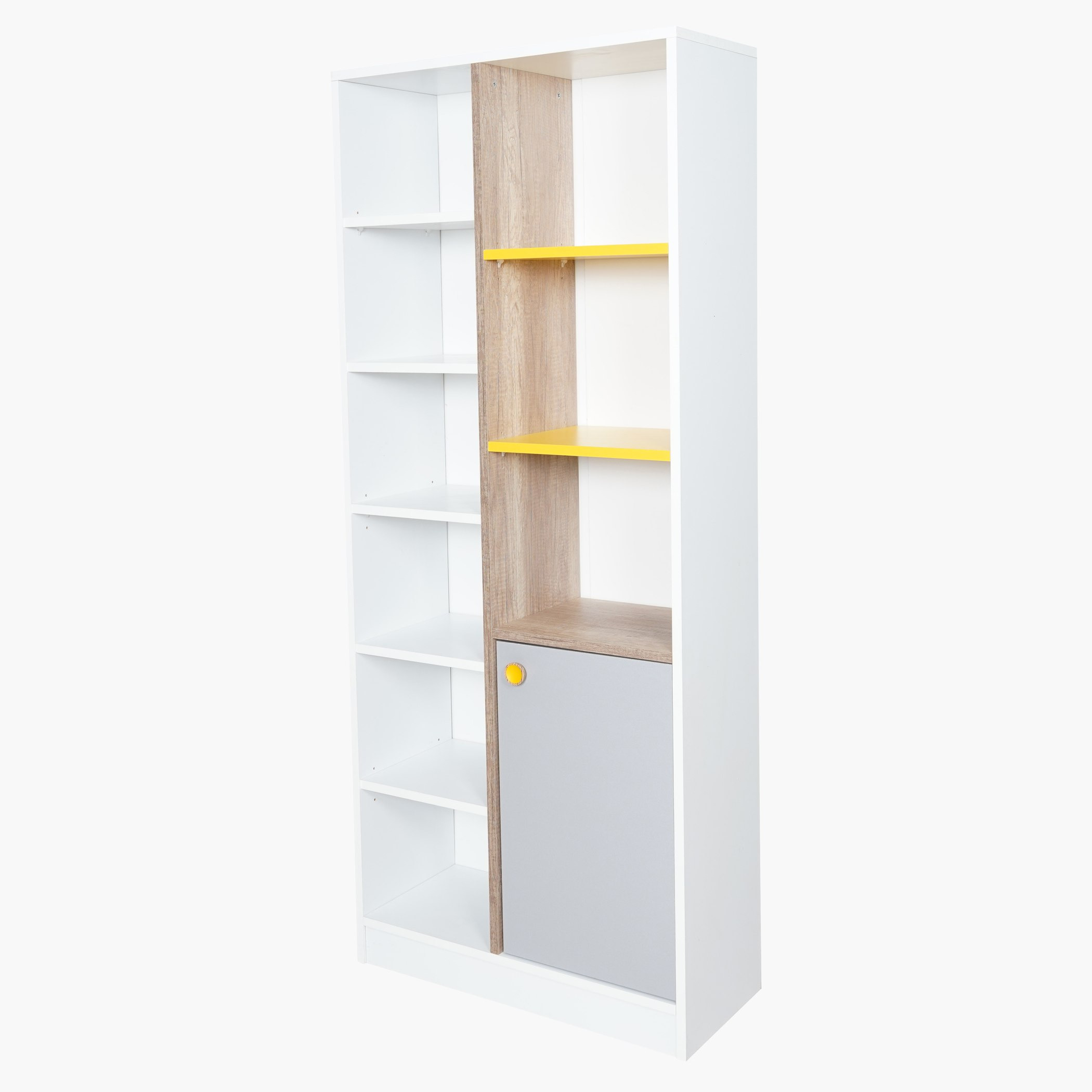 Sunny Panelled 1-Door Bookcase - 72.6x32.1x175.5 cm-PROMO_HB_SA_HBX10_TH1000_NEW_031025-image-2
