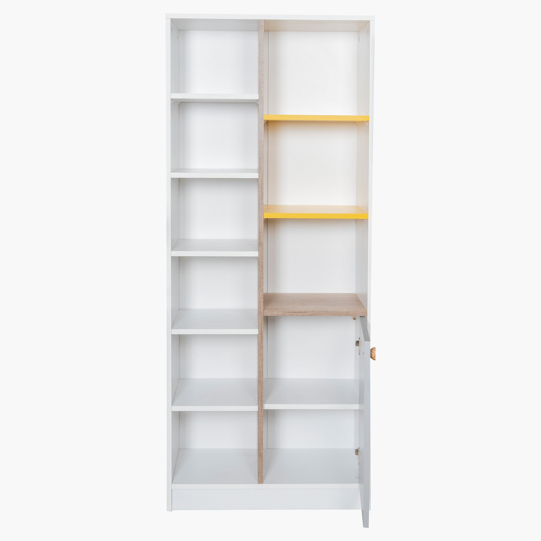 Sunny Panelled 1-Door Bookcase - 72.6x32.1x175.5 cm-PROMO_HB_SA_HBX10_TH1000_NEW_031025-image-4