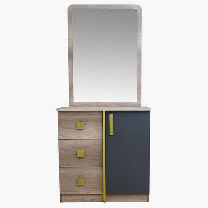 Munich 3-Drawer 1-Door Dresser without Mirror