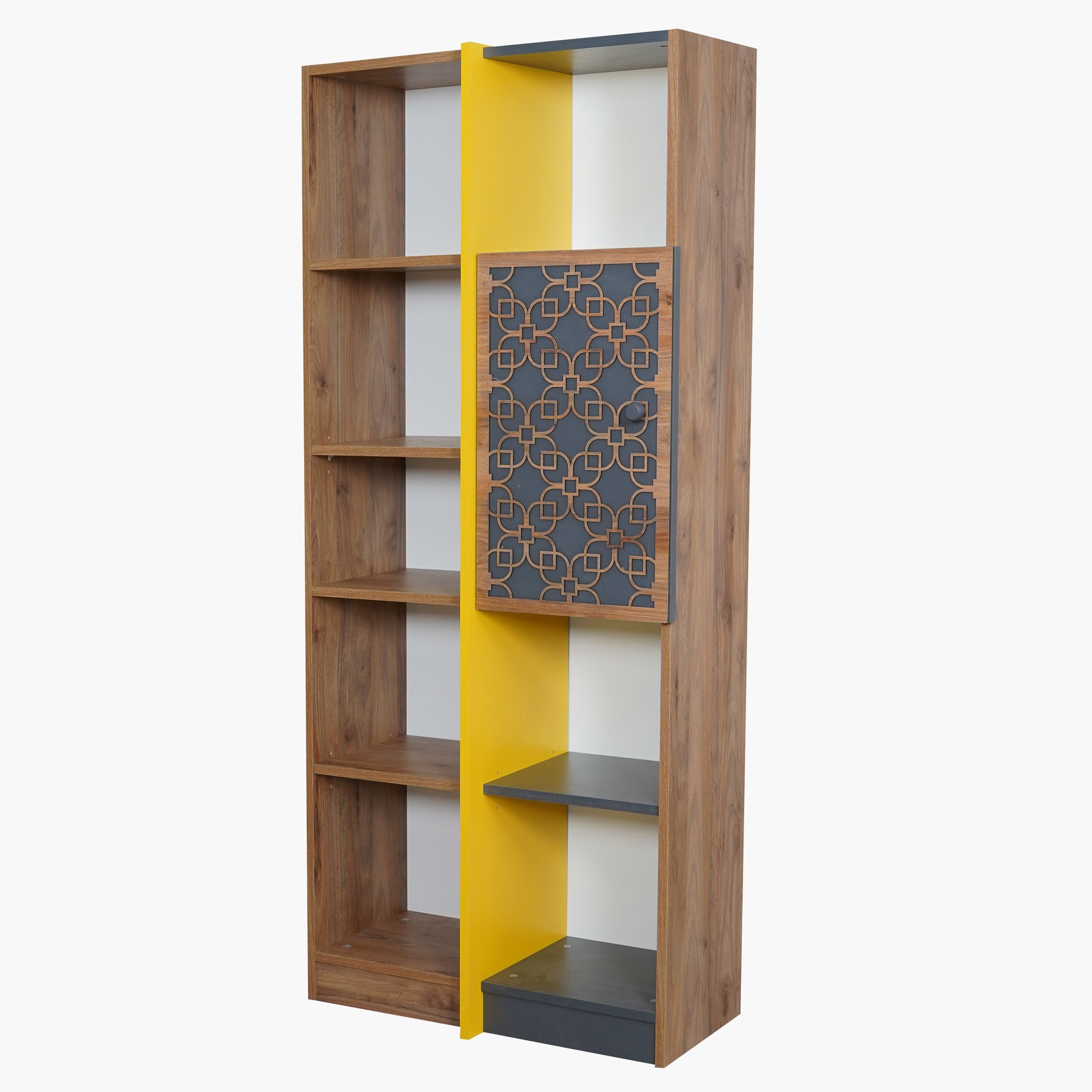 خزانة كتب بباب واحد - تانيا من موڤو -hbxfurniture-office-bookcases-image-3