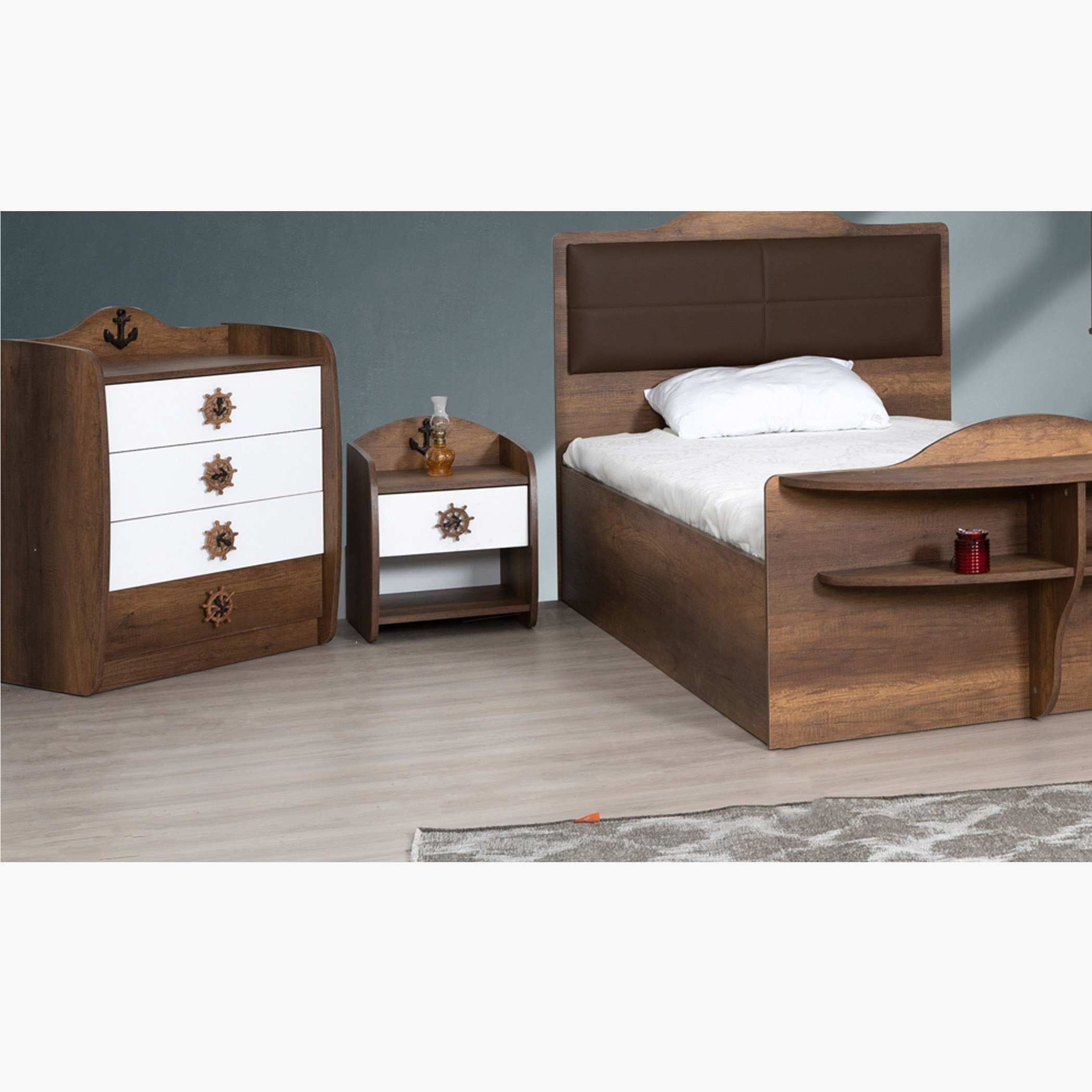 وحدة تخزين بأربعة أدراج - كابتن من موڤو-hbxkidsandyouth-dressersandchests-chestofdrawers-image-1