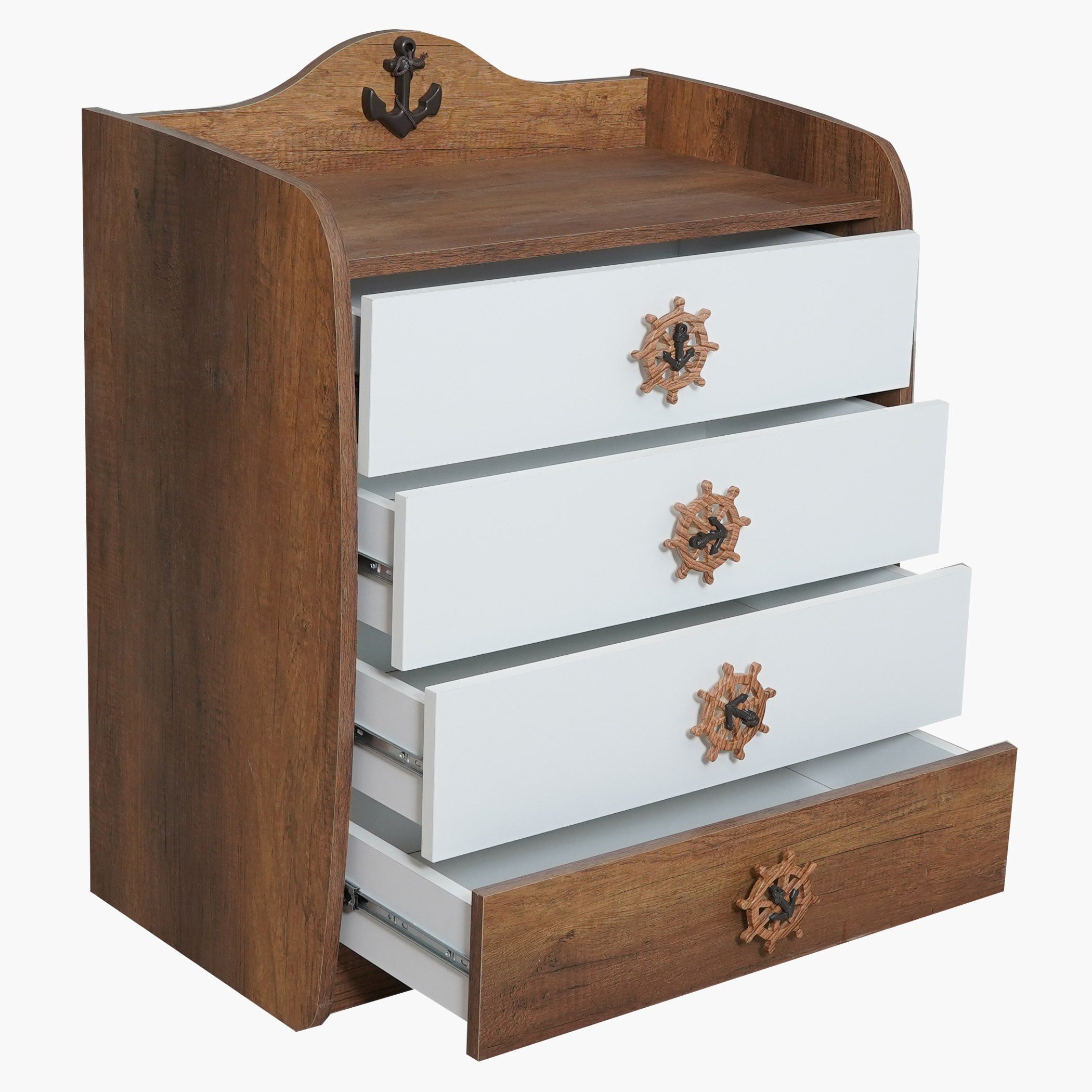 وحدة تخزين بأربعة أدراج - كابتن من موڤو-hbxkidsandyouth-dressersandchests-chestofdrawers-image-4