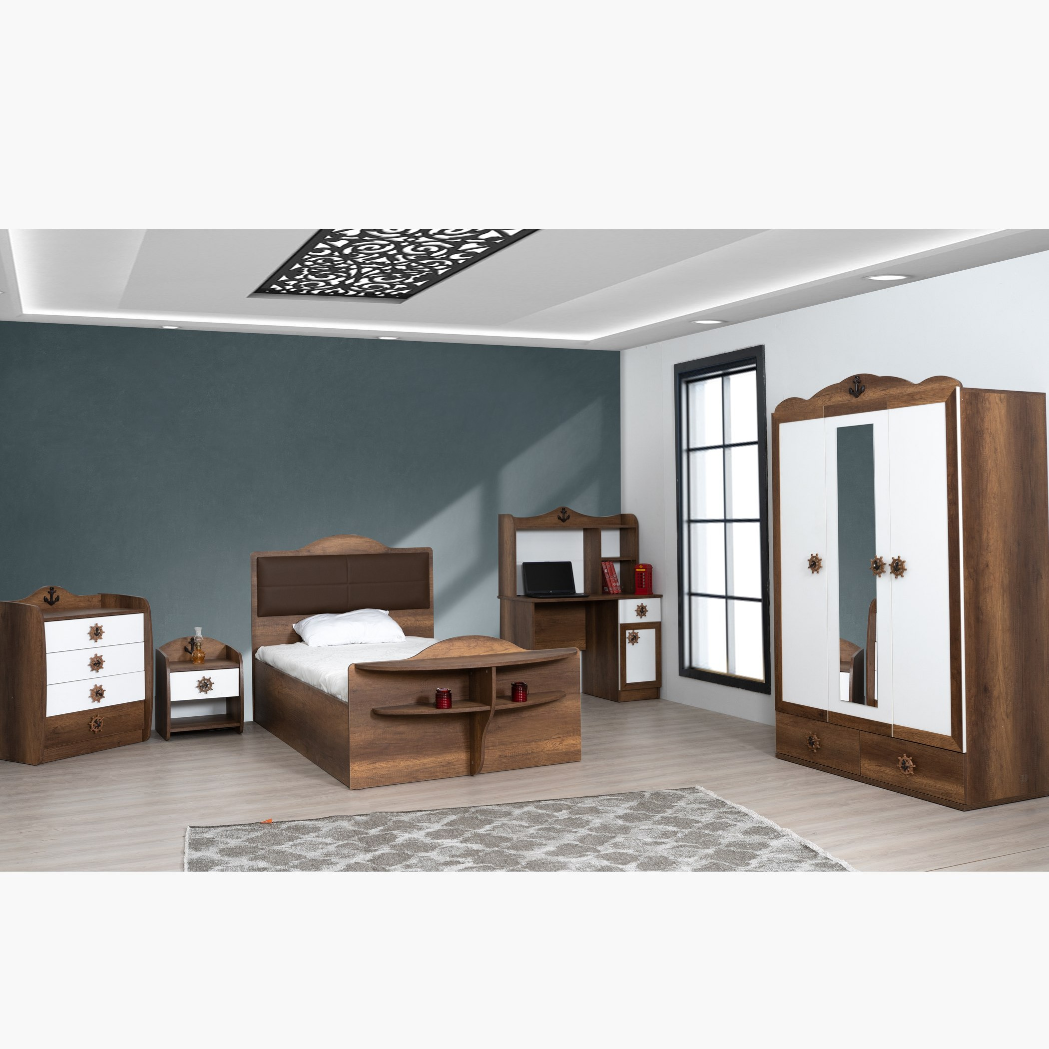 وحدة تخزين بأربعة أدراج - كابتن من موڤو-hbxkidsandyouth-dressersandchests-chestofdrawers-image-7