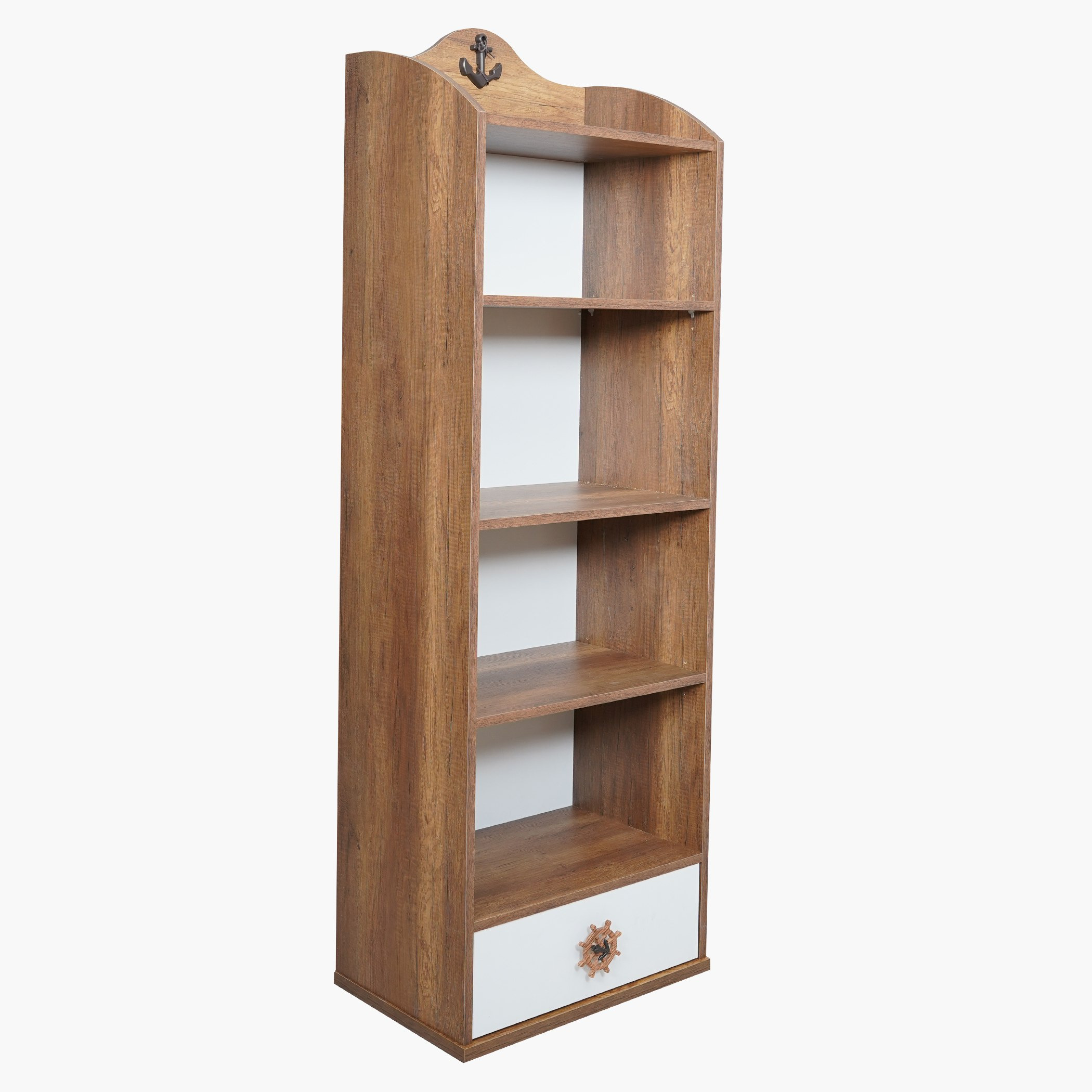خزانة كتب بدرج واحد - كابتن من موڤو -hbxfurniture-office-bookcases-image-1