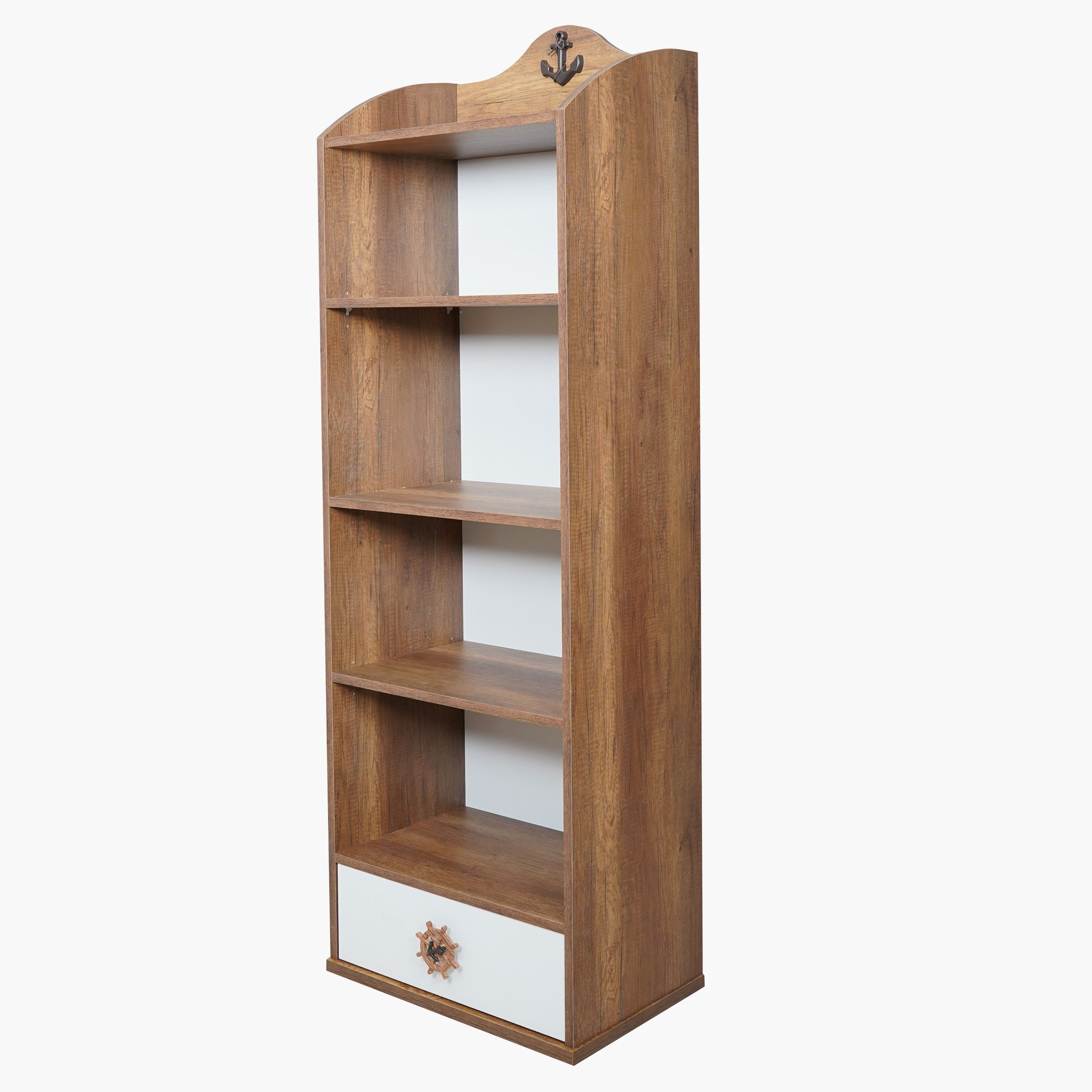 خزانة كتب بدرج واحد - كابتن من موڤو -hbxfurniture-office-bookcases-image-3