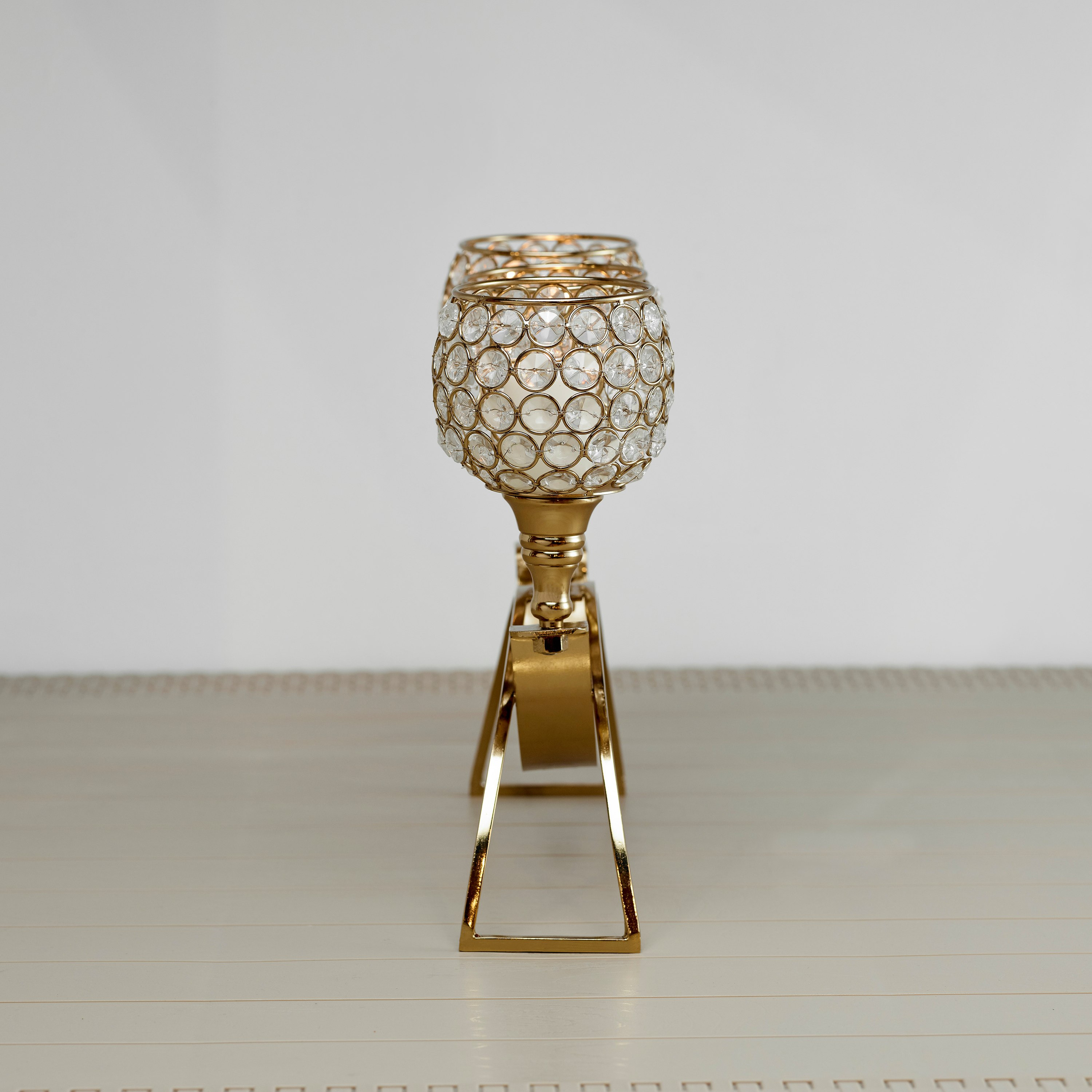 حامل شموع فوتيف مزين من كرستال-hbxlivingroom-decorandaccessories-candleholders-image-2