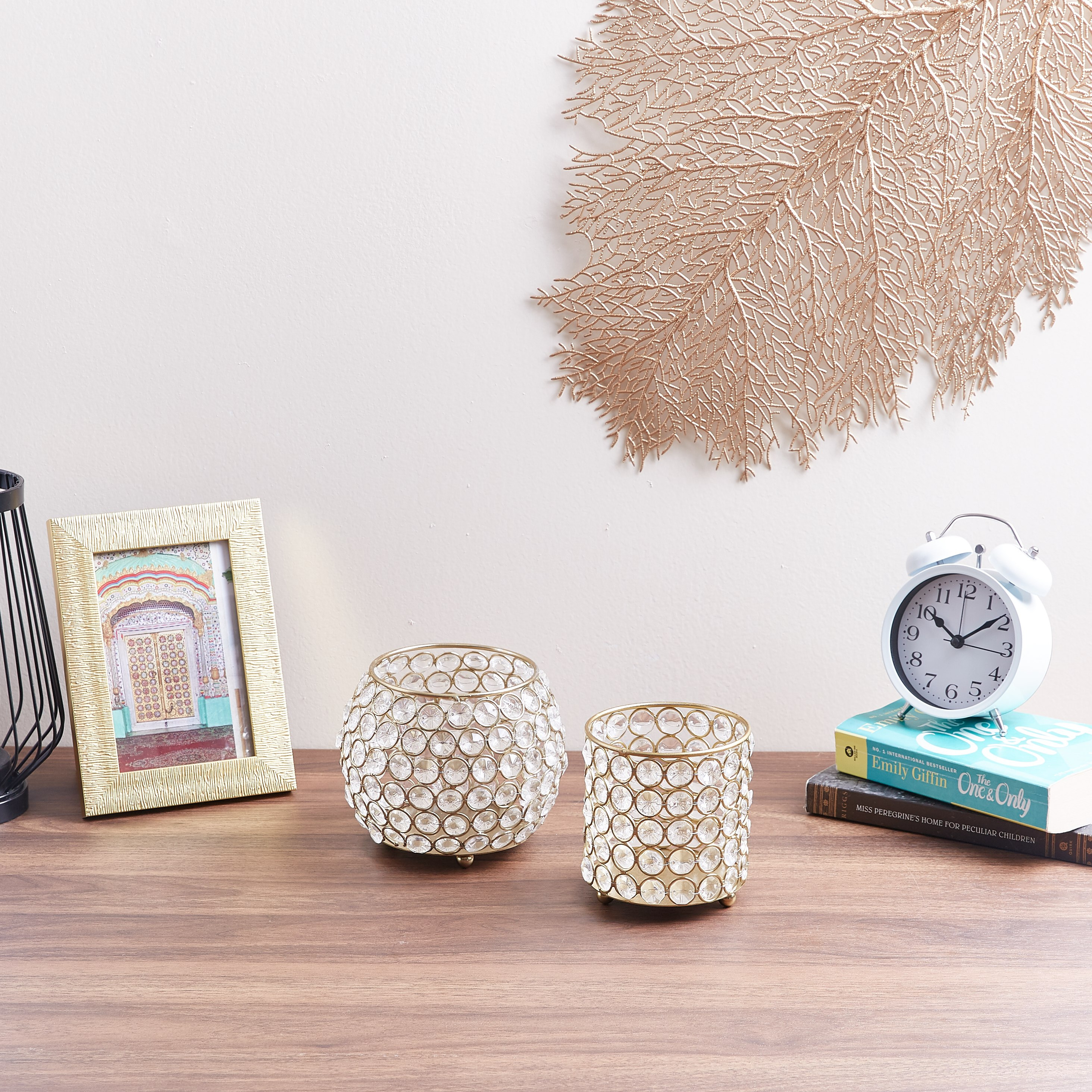 حامل شموع صغيرة  كريستالي من كريستال-hbxlivingroom-decorandaccessories-candleholders-image-3