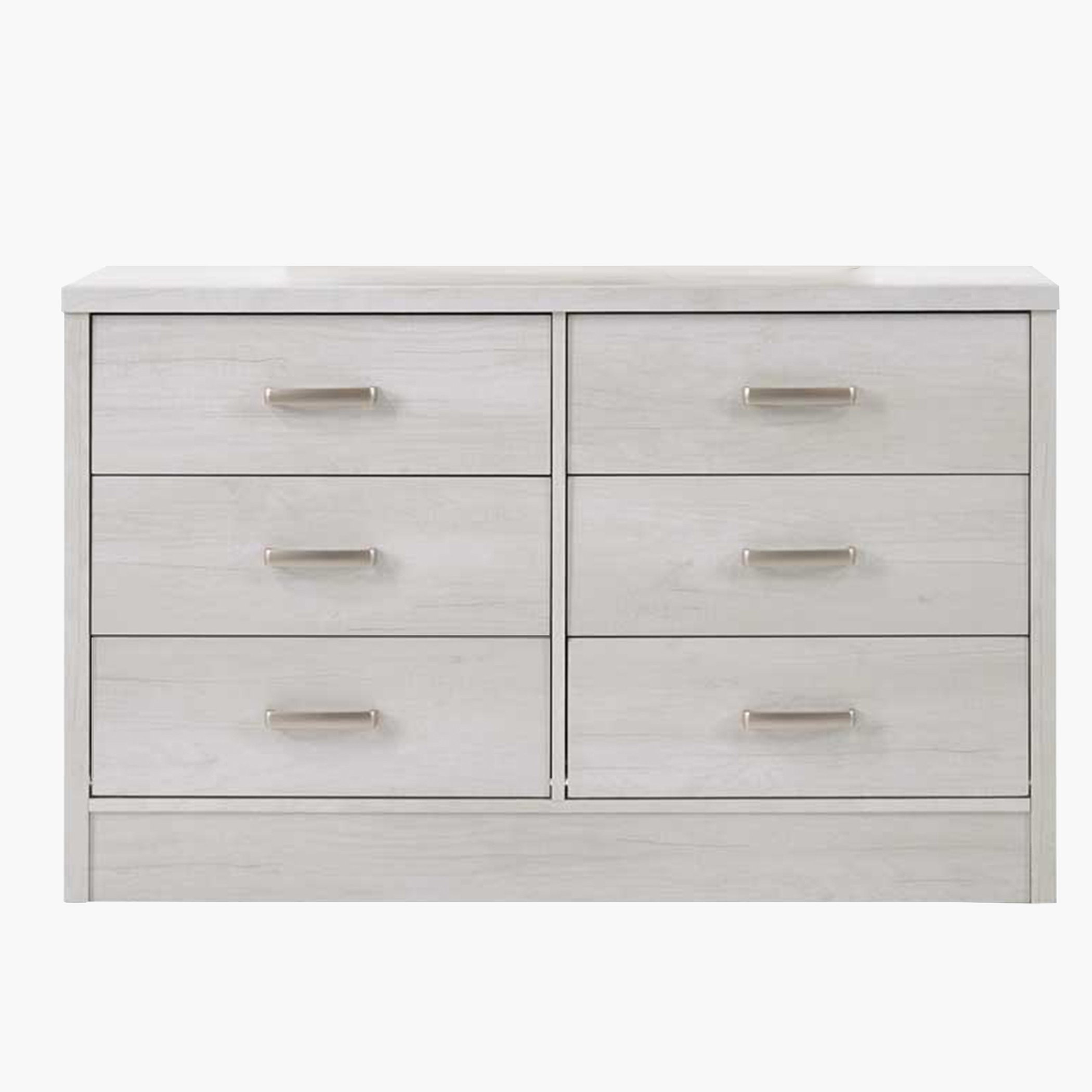 طاولة تزيين كبيرة 6 أدراج دون مرآة من بليندا-hbxfurniture-bedroom-dressersandmirrors-image-2