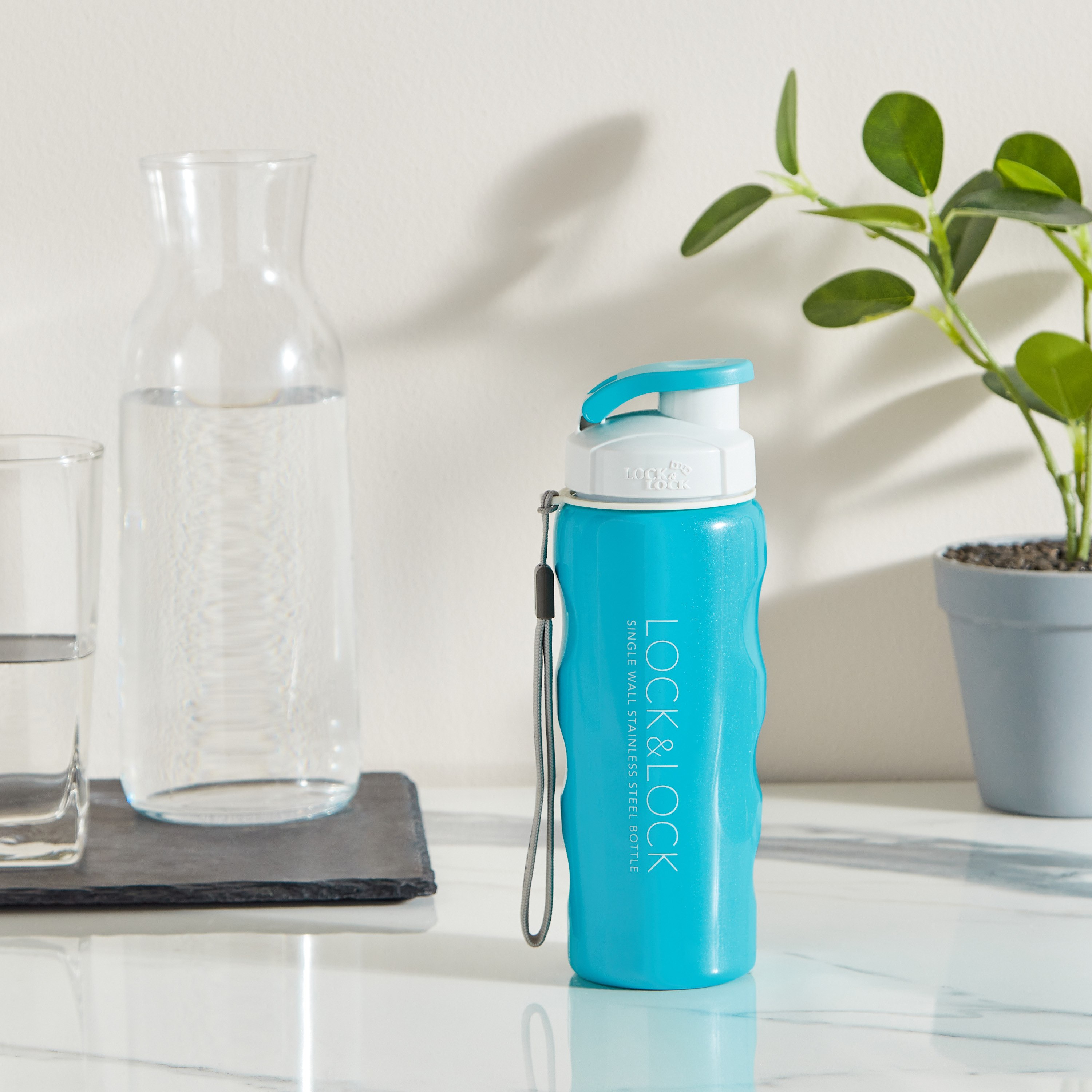 Lock & Lock Stainless Steel Water Bottle - 550 ml-hbxhomeware-hbxkitchen-image-6