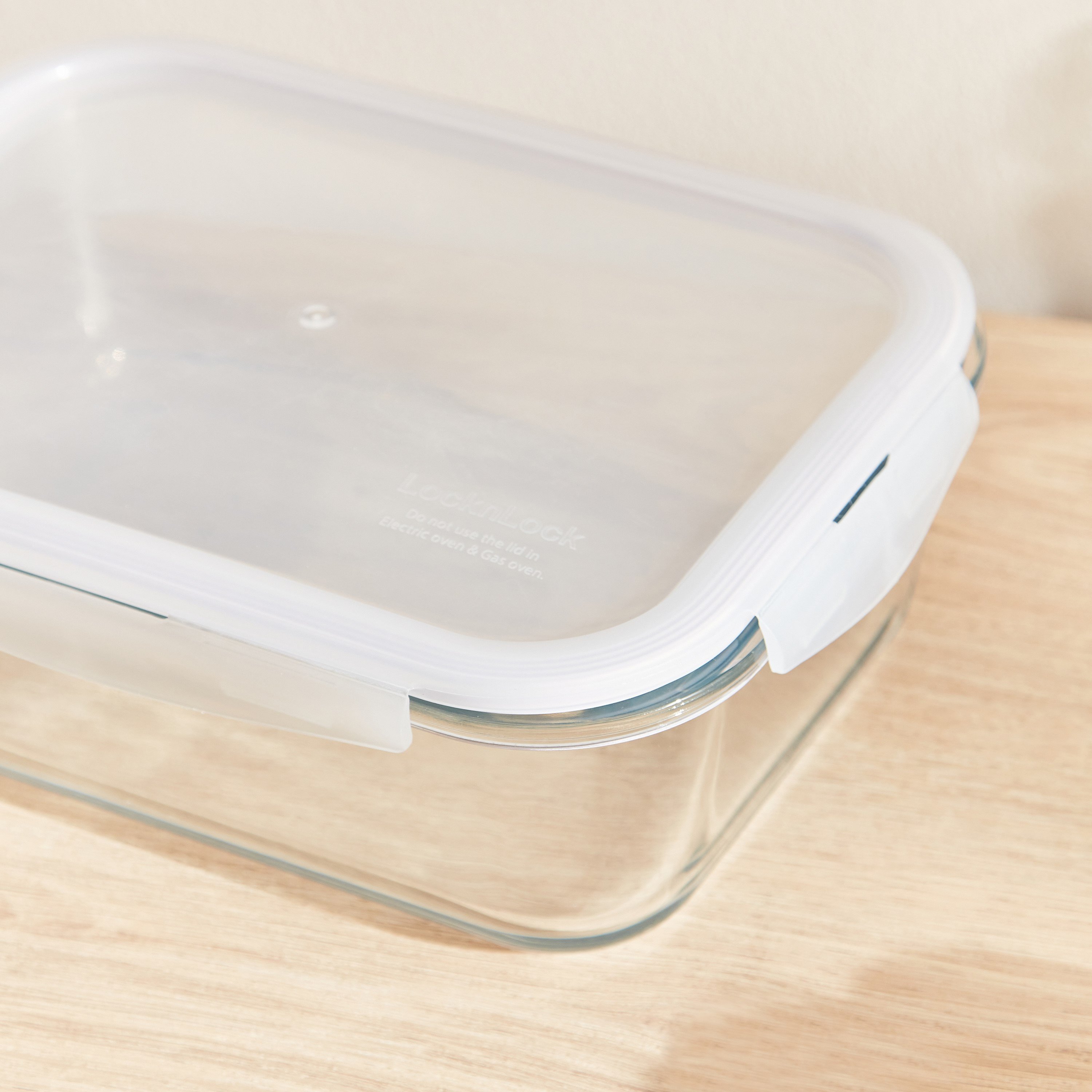 طقم حاويات مستطيلة زجاجية مقاومة للحرارة من لوك أند لوك - 2L لتر-hbxhomeware-hbxkitchen-image-3