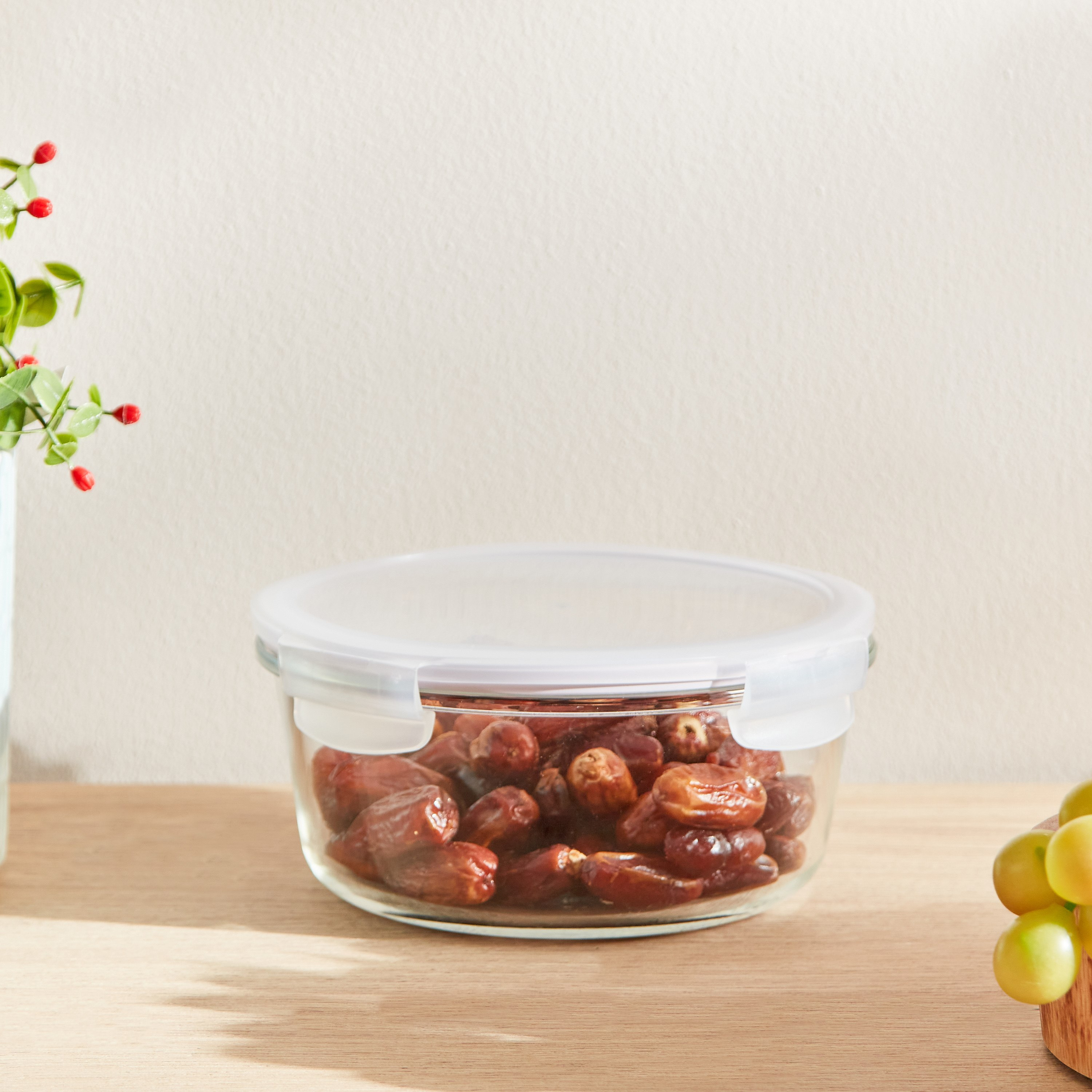 حاوية زجاجية مستديرة مقاومة للحرارة من لوك اند لوك - 950 لتر-hbxhomeware-hbxkitchen-image-1