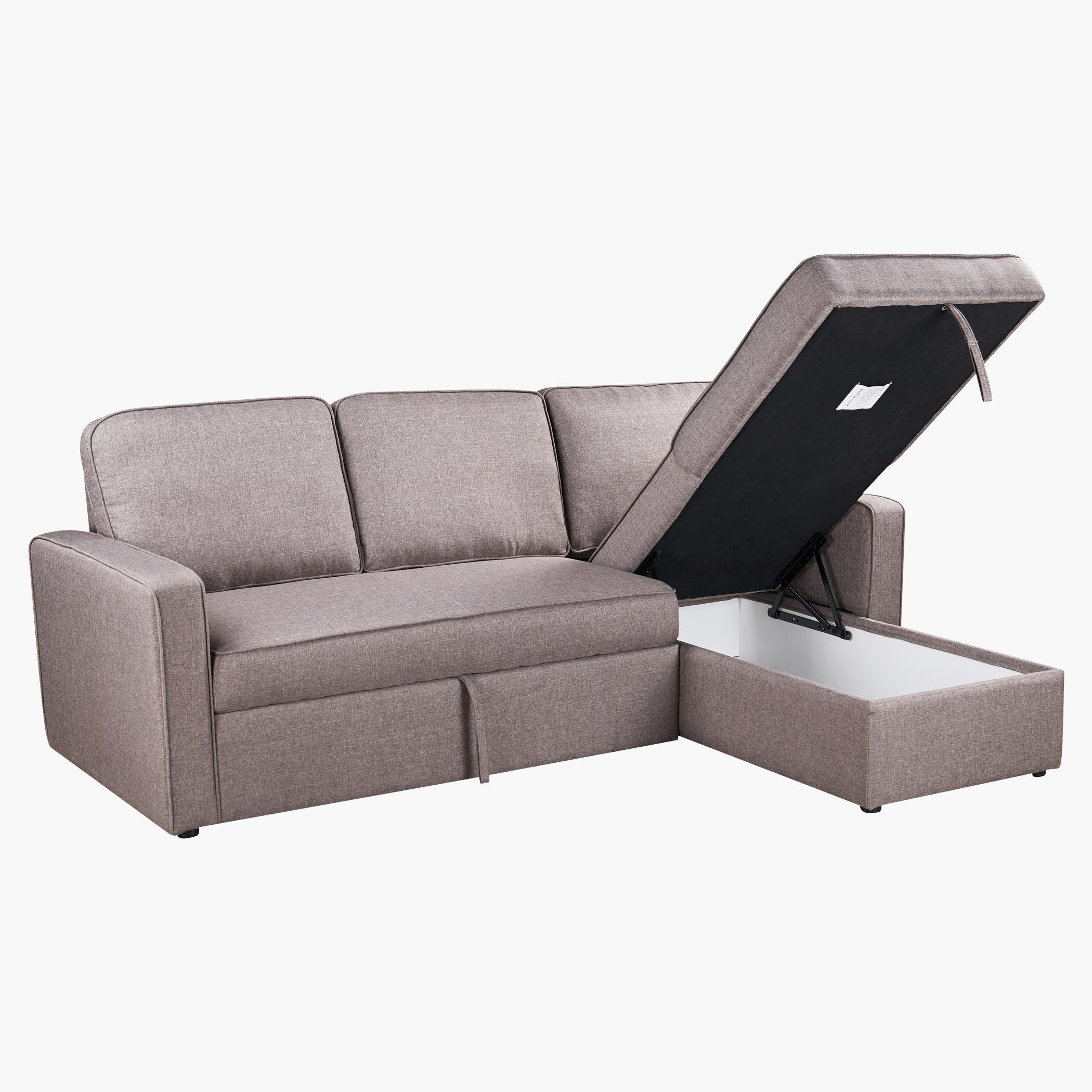 Plaza Corner 3-Seater Pullout Sofa Bed with Storage-hbxfurniture-livingroom-sofasandsofasets-image-2