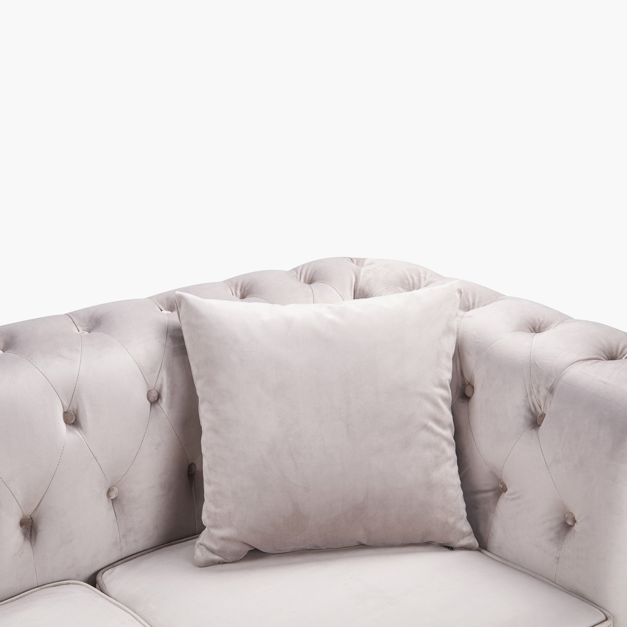 كنبة مخمليّة معنقدة 3 مقاعد مع وسادتين من صوفيا-hbxlivingroom-sofasandarmchairs-sofas-image-4