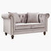 Sofia 2-Seater Tufted Velvet Sofa with 2 Cushions-Sofas-thumbnail-1