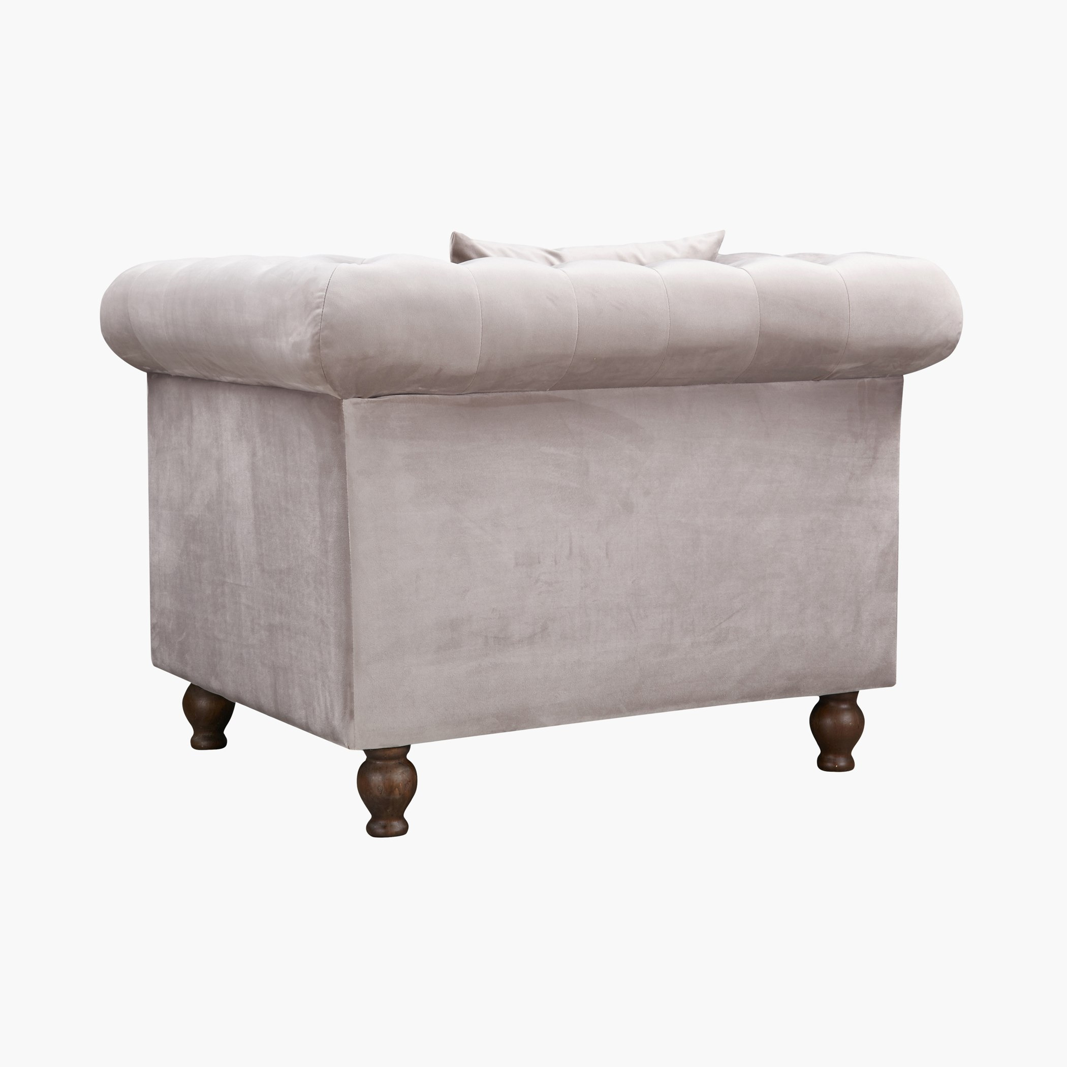 Sofia 1-Seater Tufted Velvet Armchair with Cushion-hbxlivingroom-sofasandarmchairs-sofas-image-3