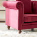 Sofia 1-Seater Tufted Velvet Armchair with Cushion-Armchairs-thumbnailMobile-2