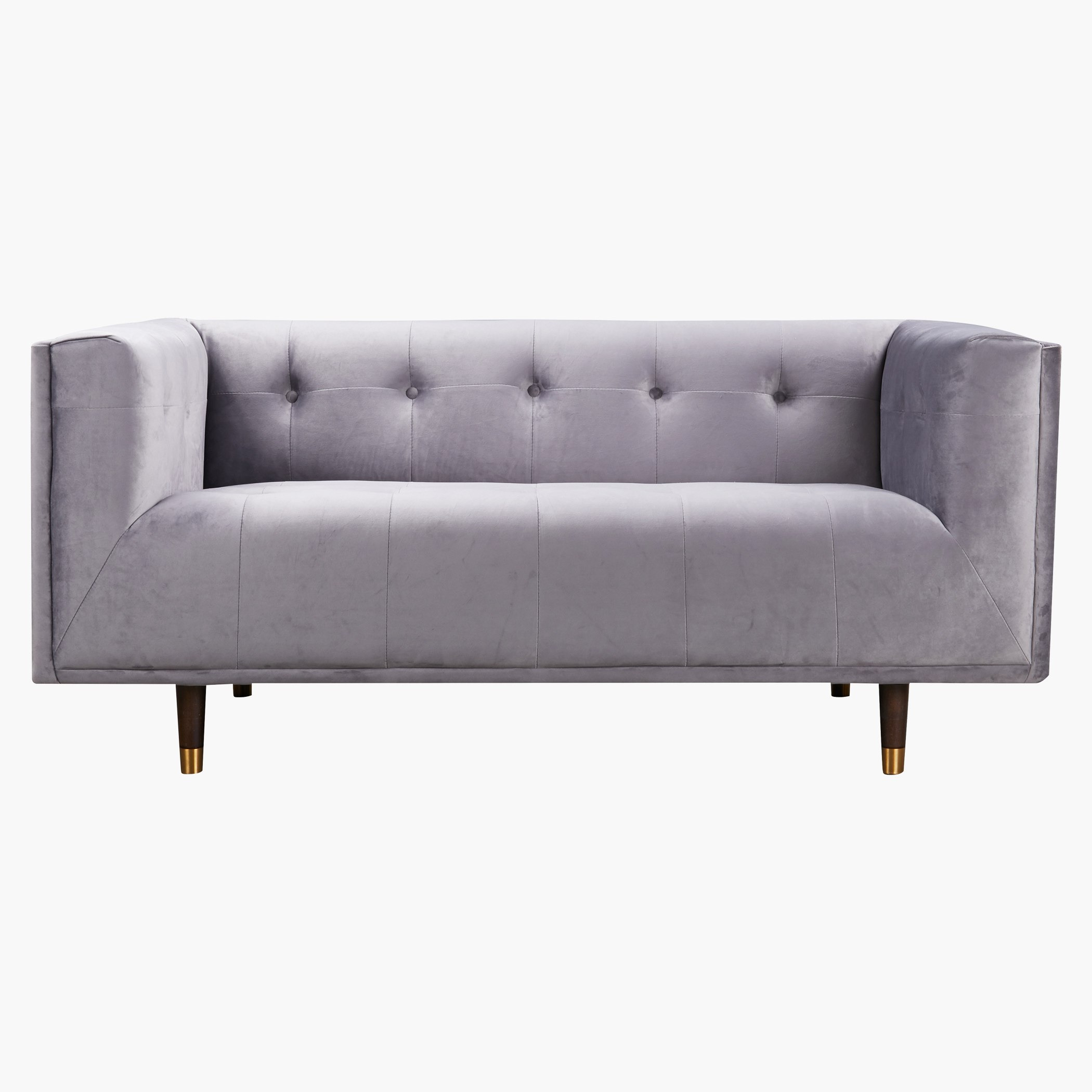 كنبة مخمليّة مقعدين من كريستينا-hbxlivingroom-sofasandarmchairs-sofas-image-1