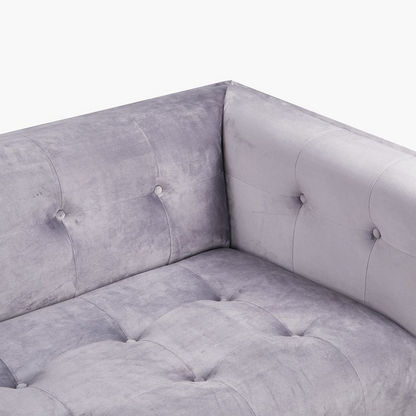 Christina 2-Seater Velvet Sofa-Sofas-image-3