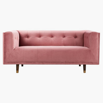 Christina 2-Seater Velvet Sofa-Sofas-image-0