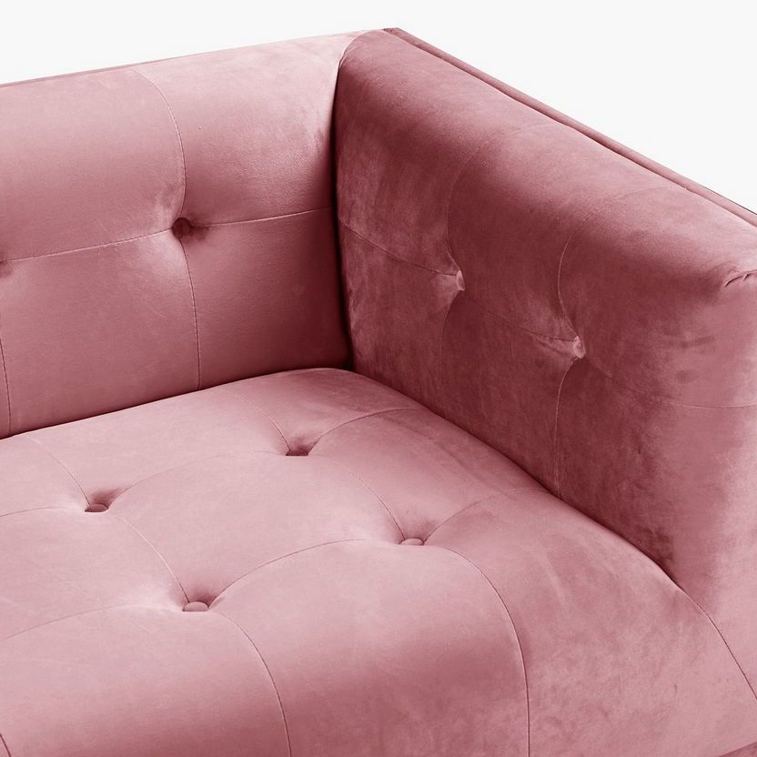 Christina 2-Seater Velvet Sofa-Sofas-image-4