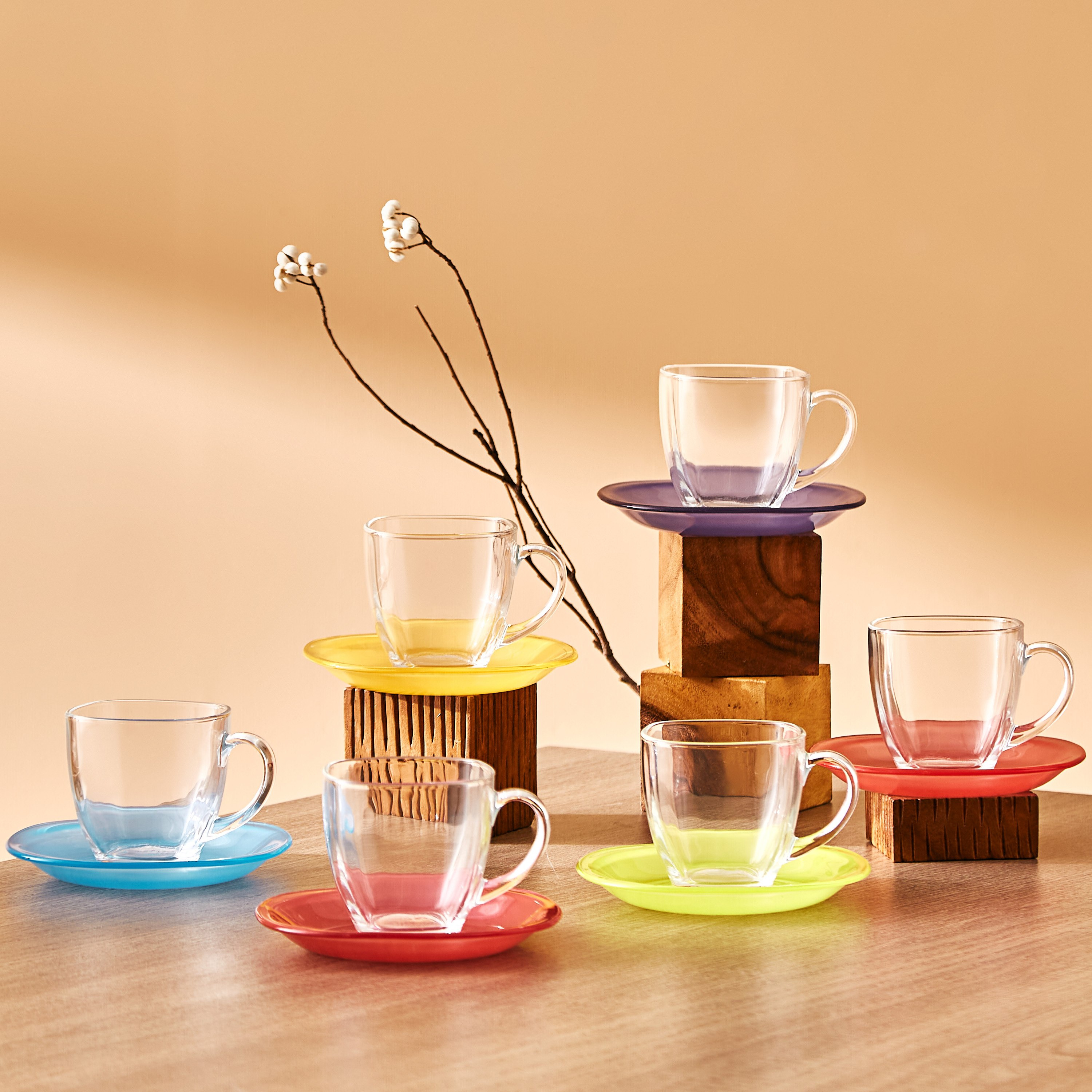Pearl Carina Rainbow 12-Piece Cup and Saucer Set-hbxhomeware-diningandtabletop-coffeeandteasets-image-4