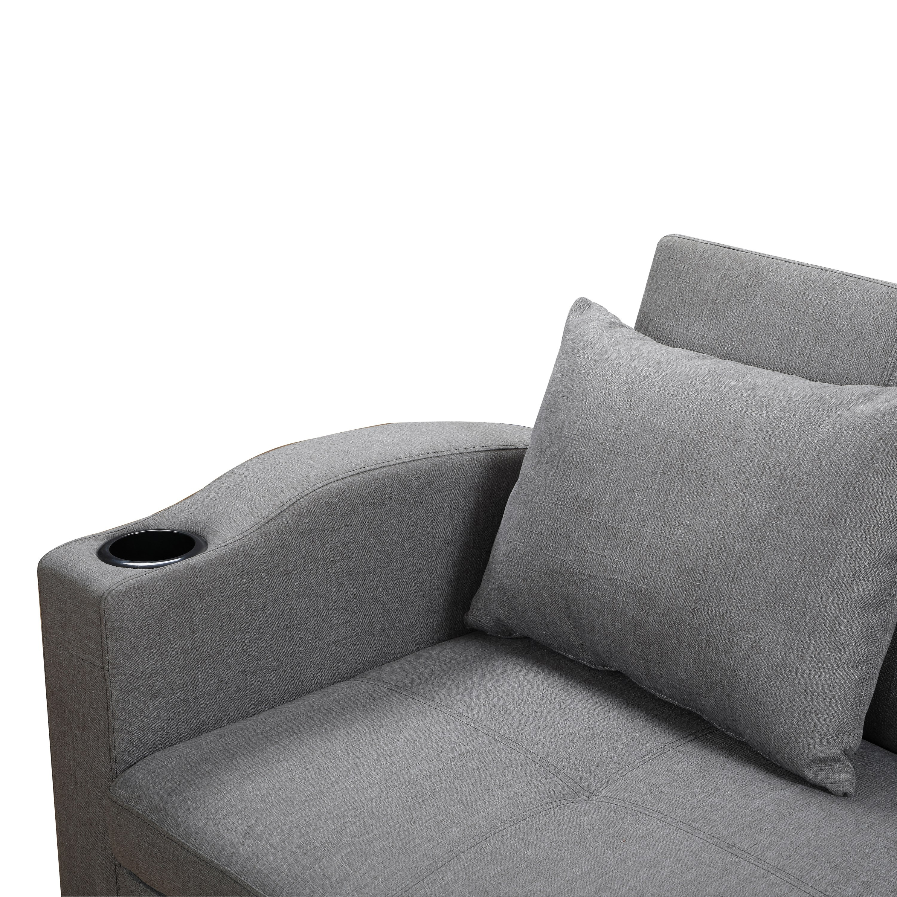 كنبة سرير قماشيّة تسحب للخارج 3 مقاعد مع 2 حامل أكواب ووسائد من مورجان-hbxlivingroom-sofasandarmchairs-sofas-image-13