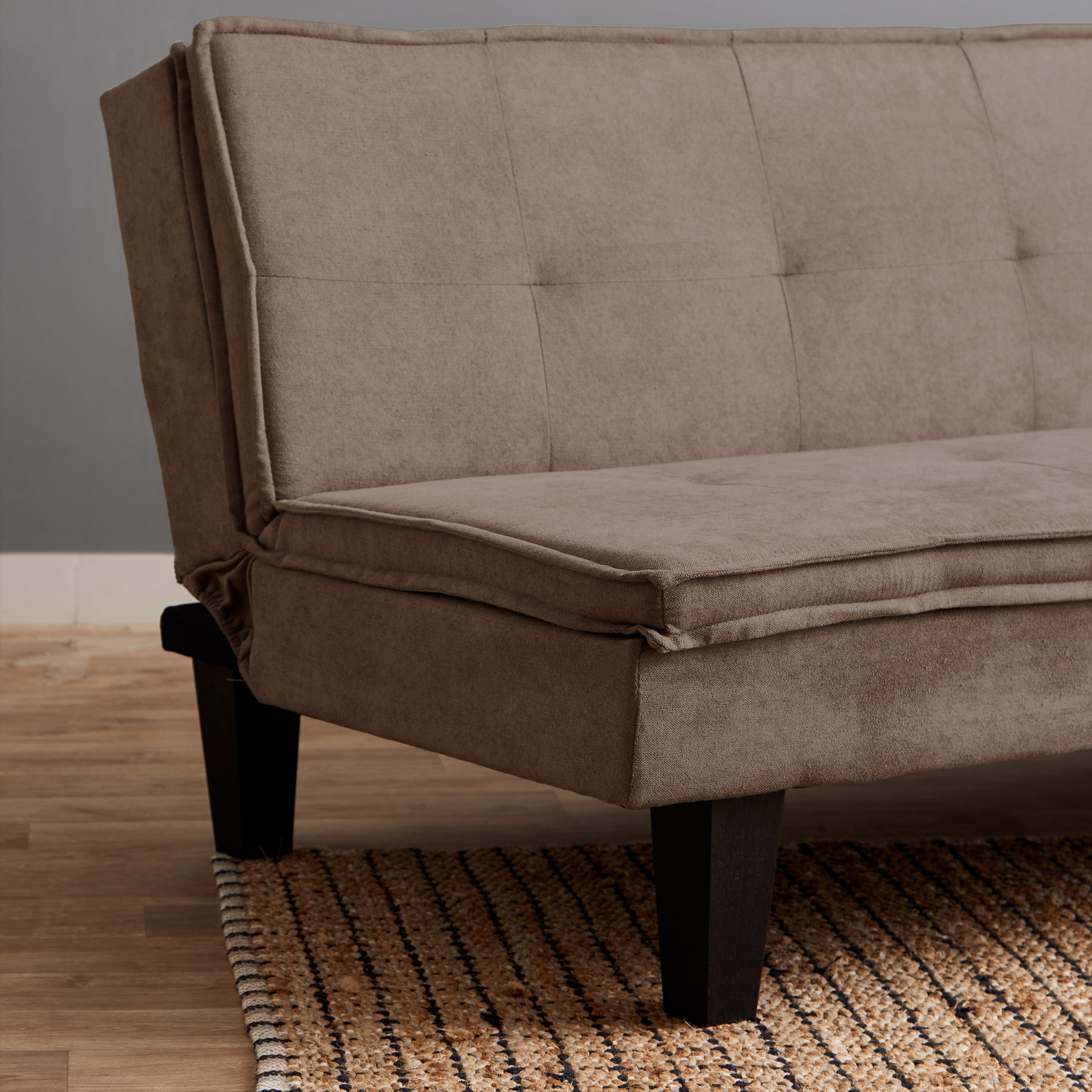 كنبة سرير قماشية معنقدة 3 مقاعد مع مسند ظهر قابل للتعديل من شيري-hbxfurniture-sofasandarmchairs-sofabeds-image-4