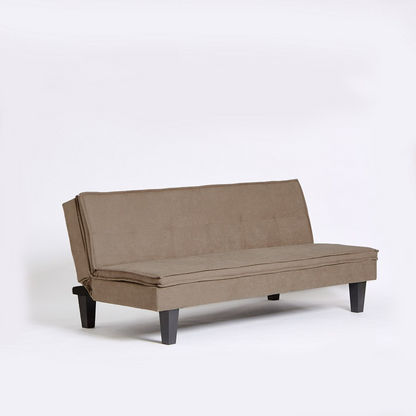 Sherry 3-Seater Fabric Tufted Sofa Bed with Adjustable Back