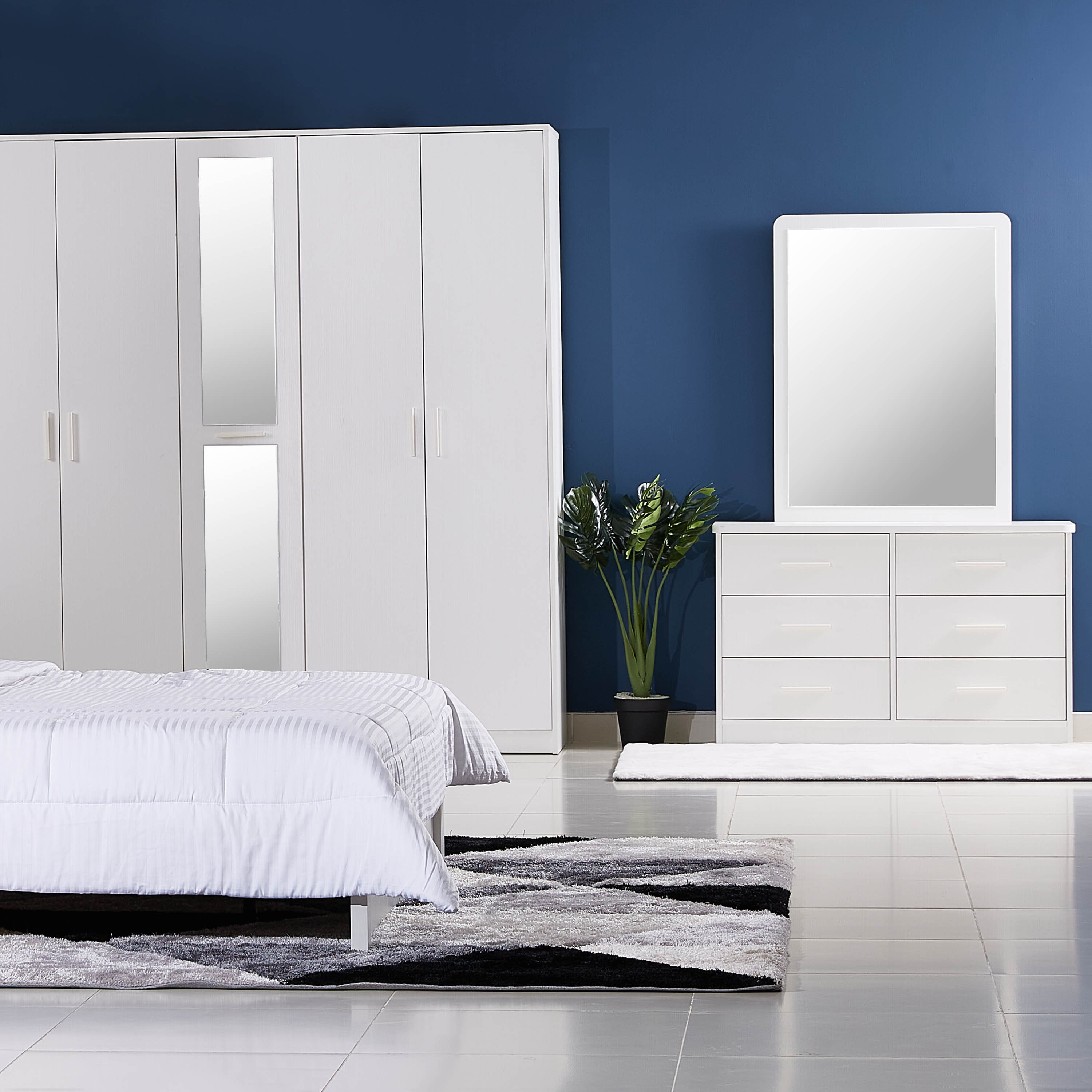 طاولة تزيين كبيرة بـ6 أدراج وبدون مرآة من ميركري-hbxfurniture-bedroom-dressersandmirrors-image-6