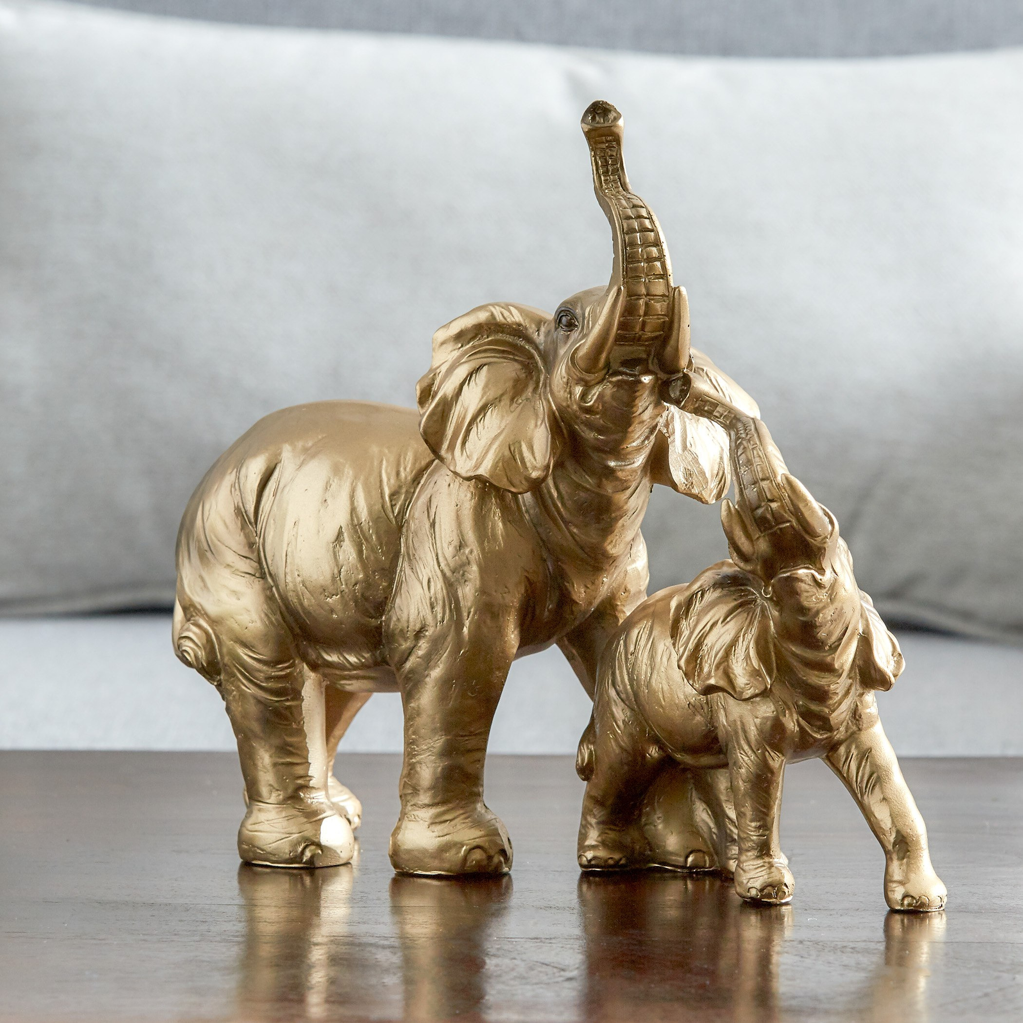تمثال فيل أم مع طفلها من كيرو-hbxhomeware-homedecor-figurinesandornaments-image-1
