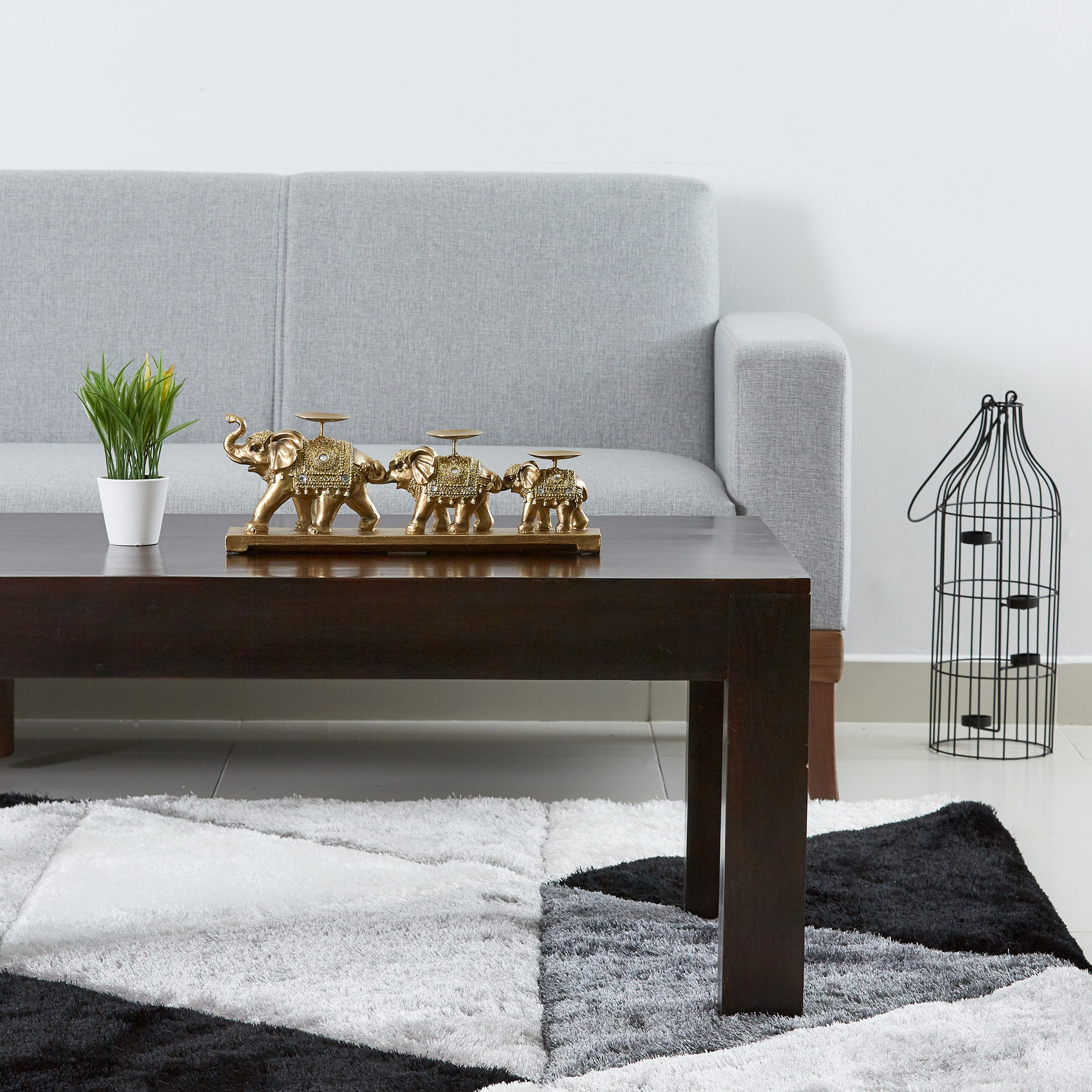حامل شموع على شكل سلسلة أفيال-hbxlivingroom-decorandaccessories-candleholders-image-3