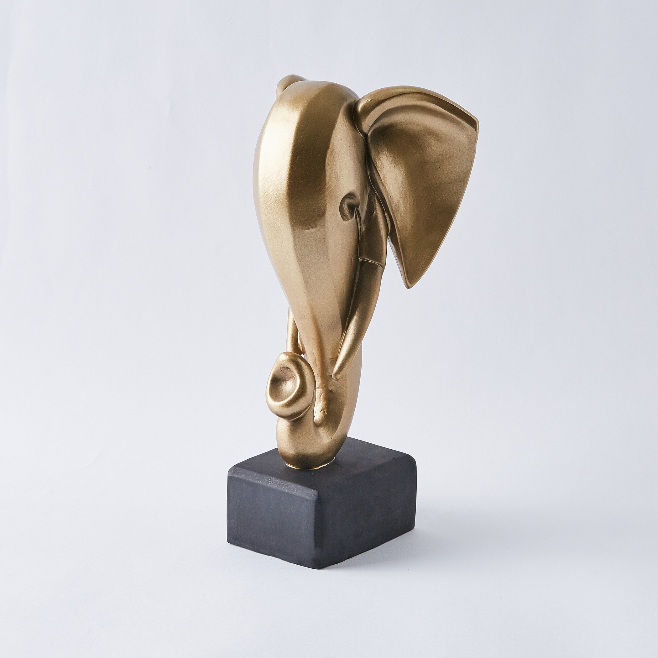 Elephant Head Figurine-hbxhomeware-homedecor-figurinesandornaments-image-4