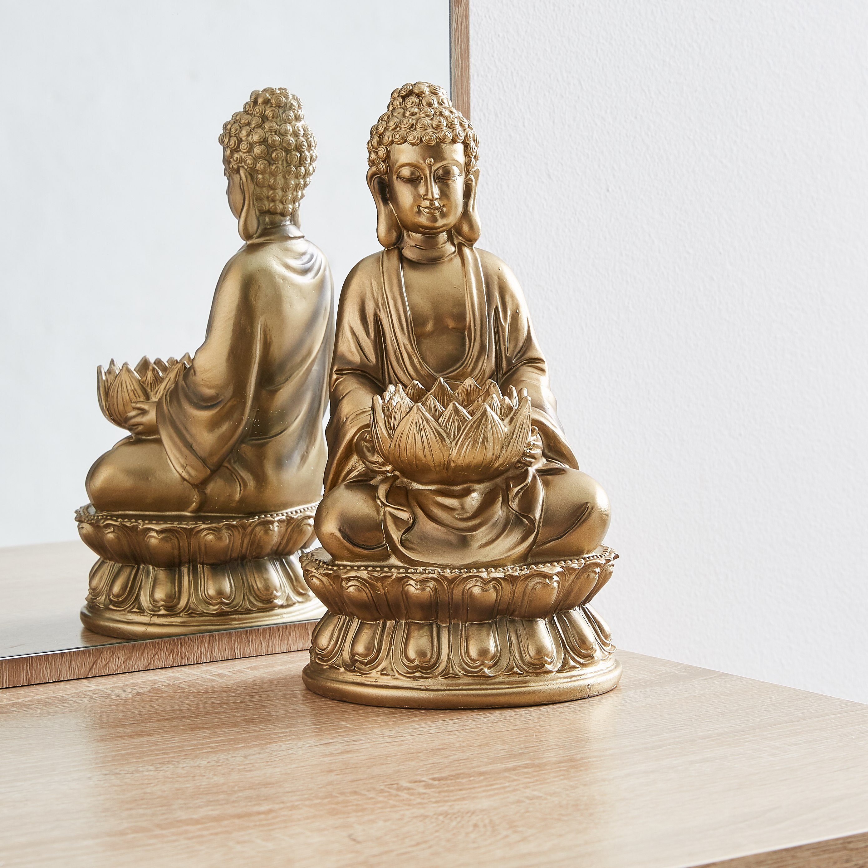 حامل شموع على شكل تمثال بوذا-hbxlivingroom-decorandaccessories-candleholders-image-1