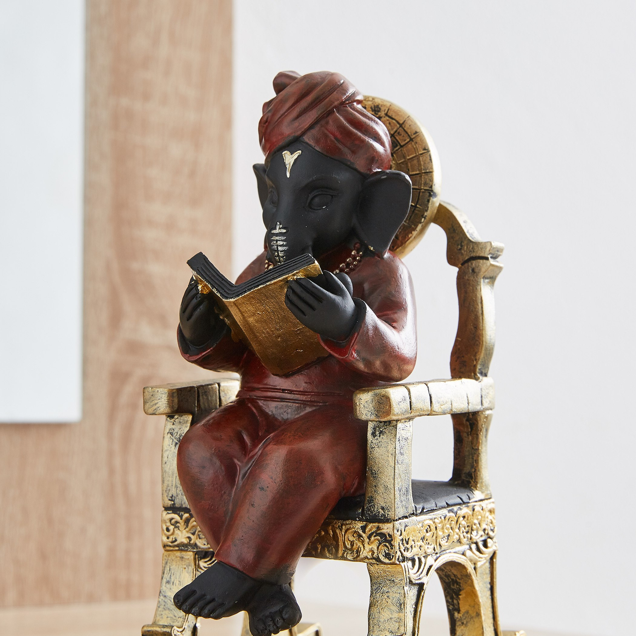 تمثال الإلهة جانيشا جالس على كرسي-hbxhomeware-homedecor-figurinesandornaments-image-2