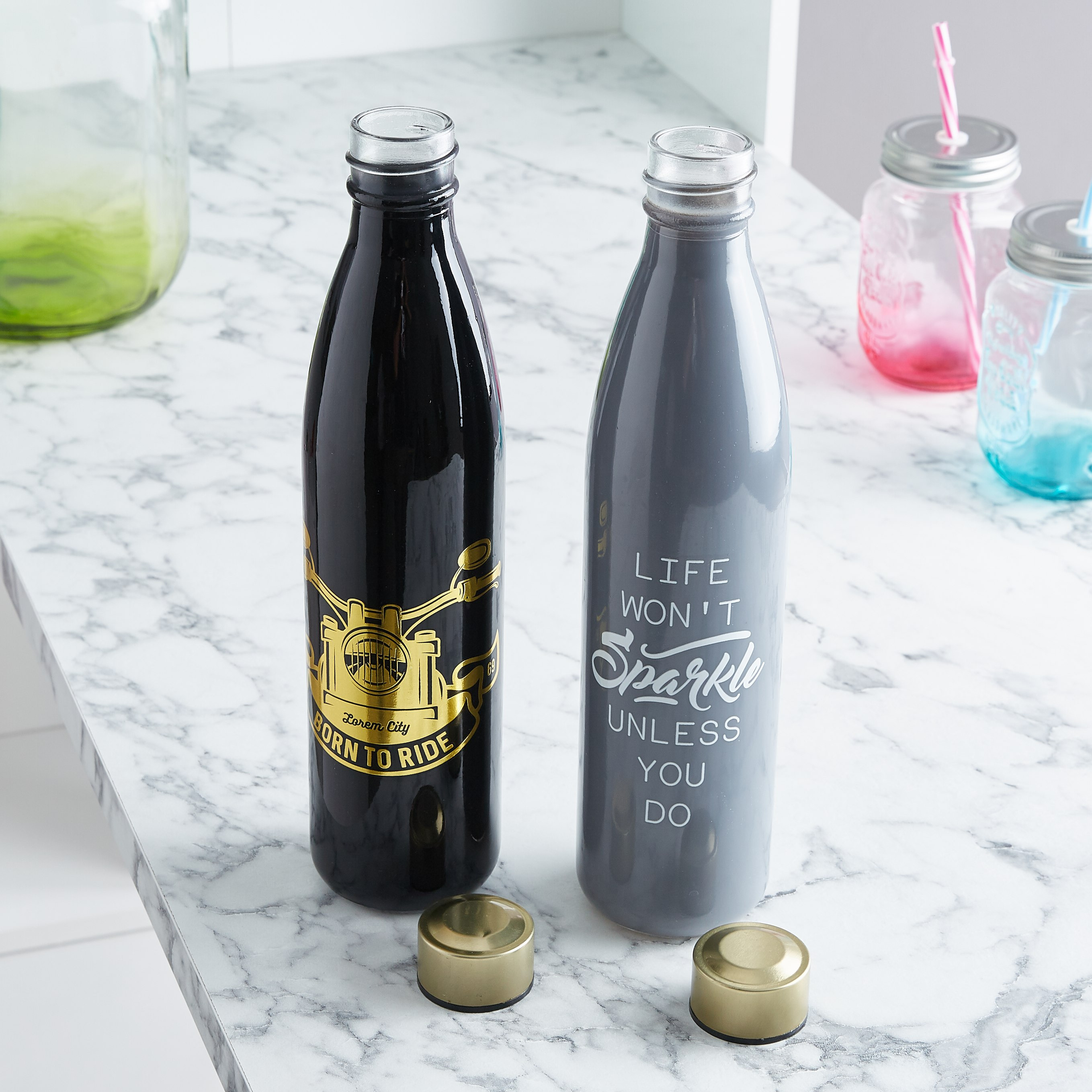 طقم قوارير كولا من بيليسيمو من قطعتين- 800 مل-hbxhomeware-diningandtabletop-bottles-image-2
