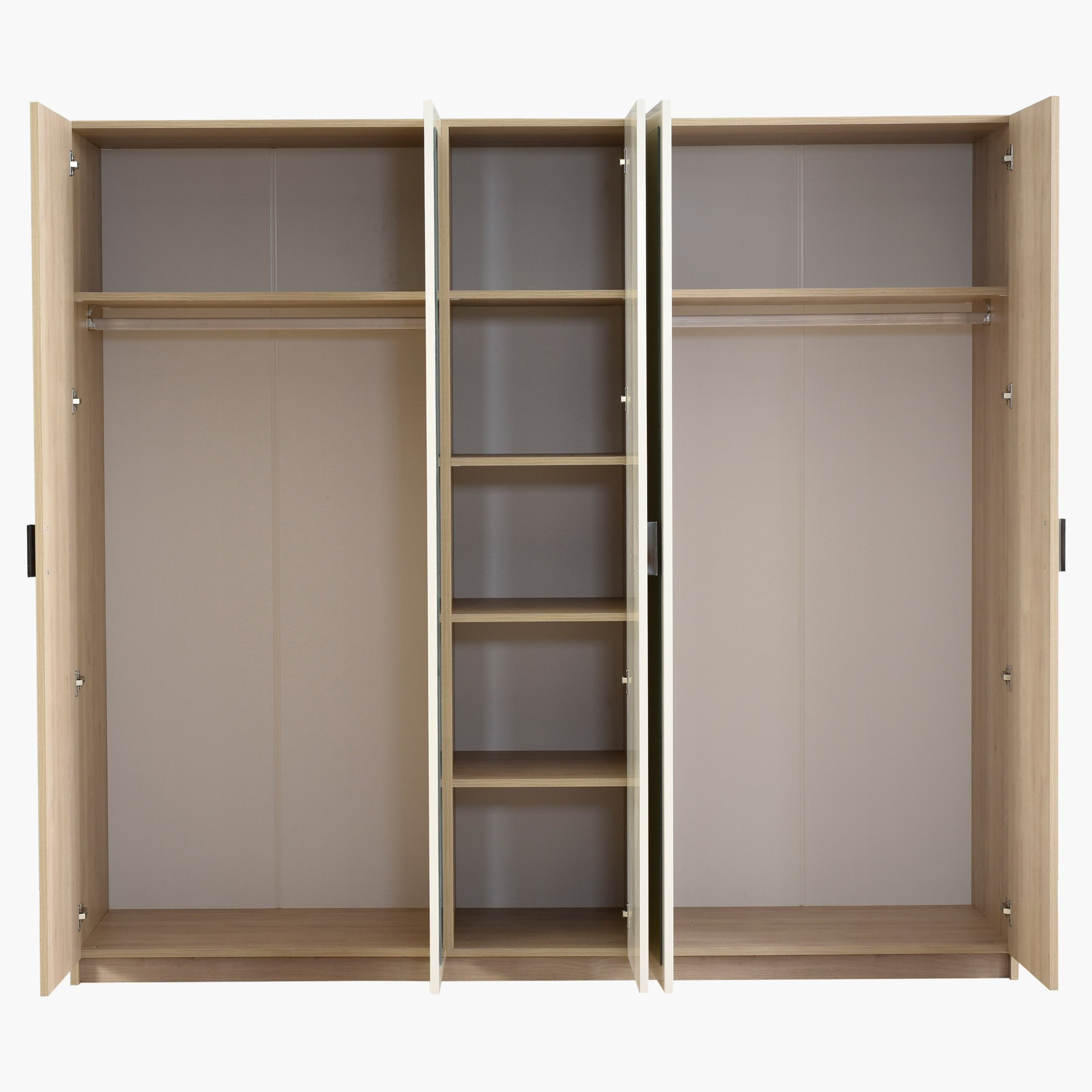 خزانة ملابس بخمسة أبواب انزلاقية ومرآتين من باسي-hbxfurniture-wardrobes-image-7