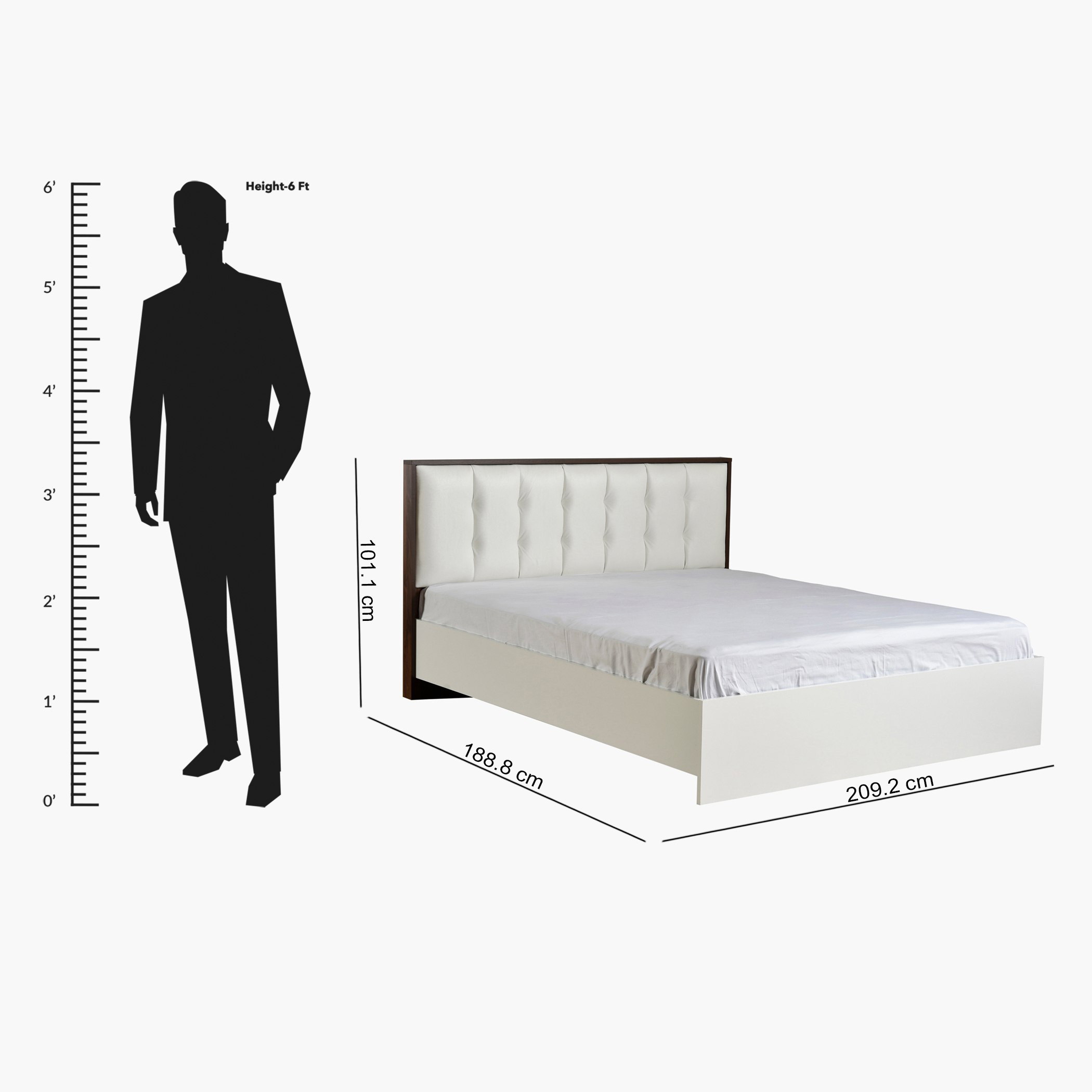 طقم غرفة نوم كينج 5 قطع من رويال - 180x200 سم-hbxbedroom-bedsandbedsets-bedroomsets-king-image-19